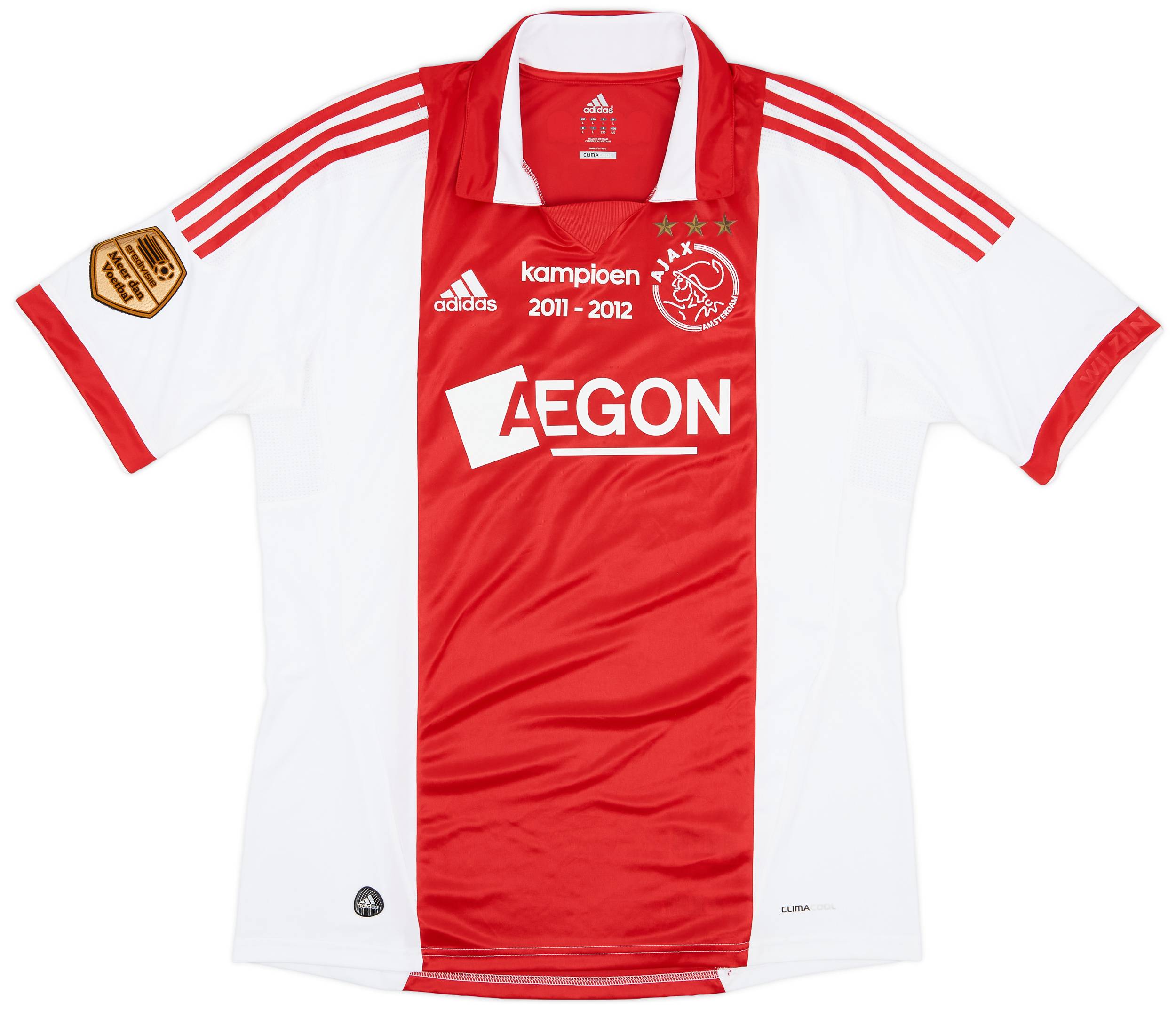 2011-12 Ajax Player Issue 'Kampioen' Home Shirt Bulykin #31 - 8/10