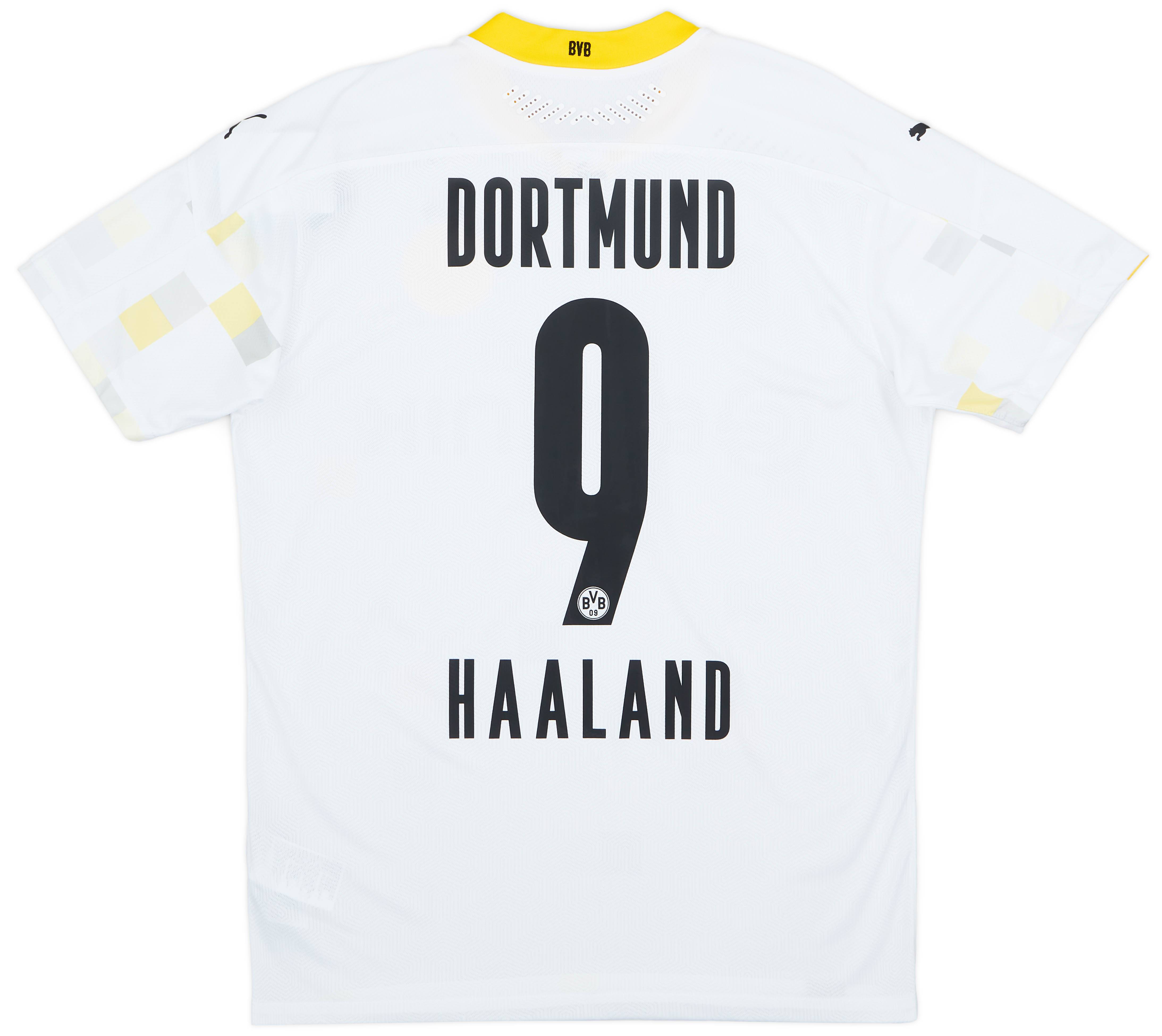 2020-21 Borussia Dortmund Player Issue Third Shirt Haaland #9