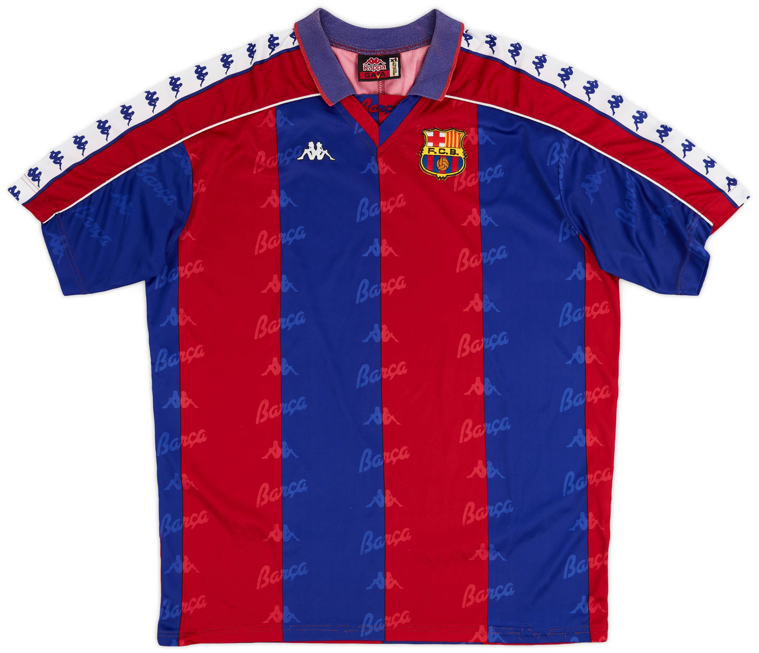 1992-95 Barcelona Home Shirt - 8/10 - (XL)