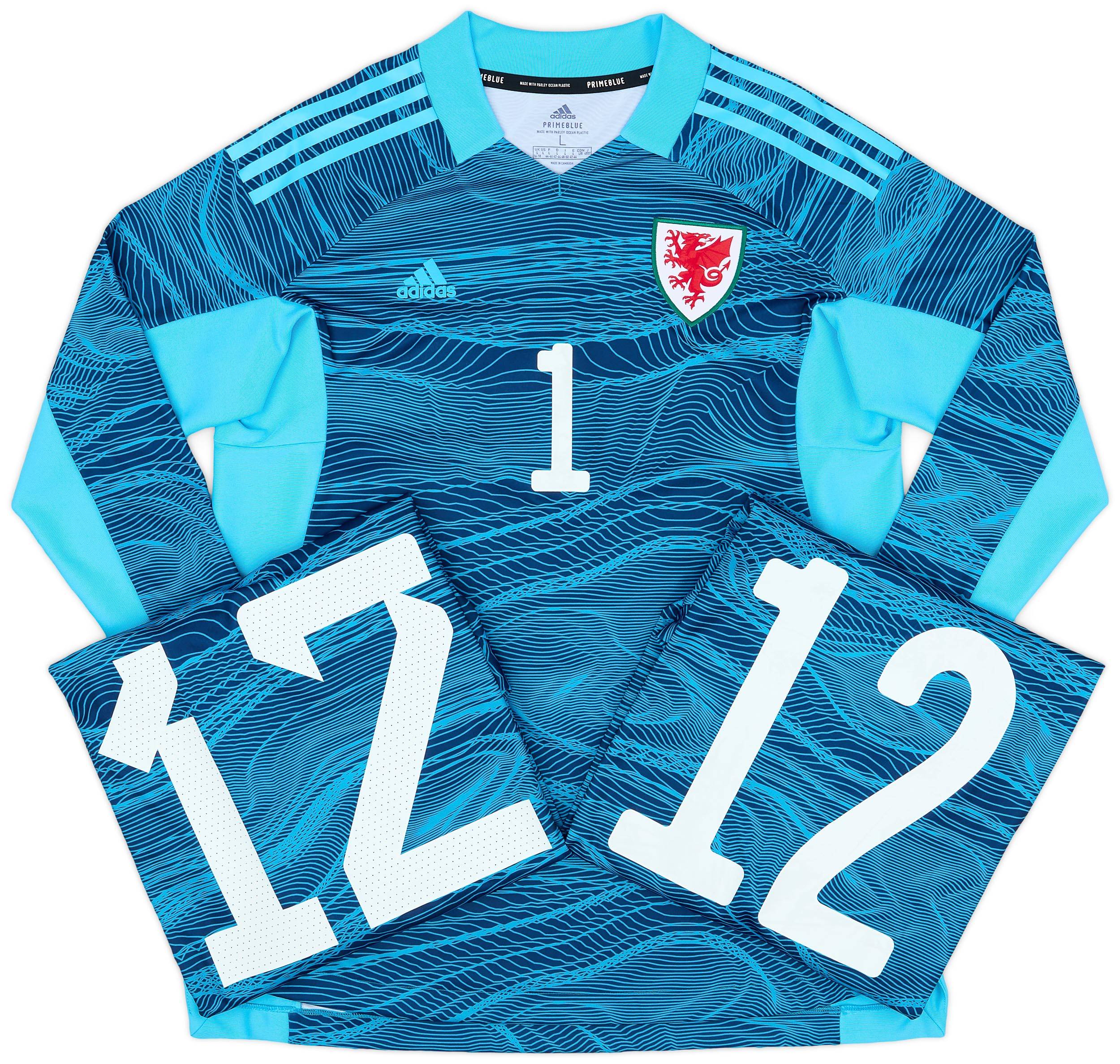 2021-22 Wales Women's Player Issue GK Shirt # - 9/10