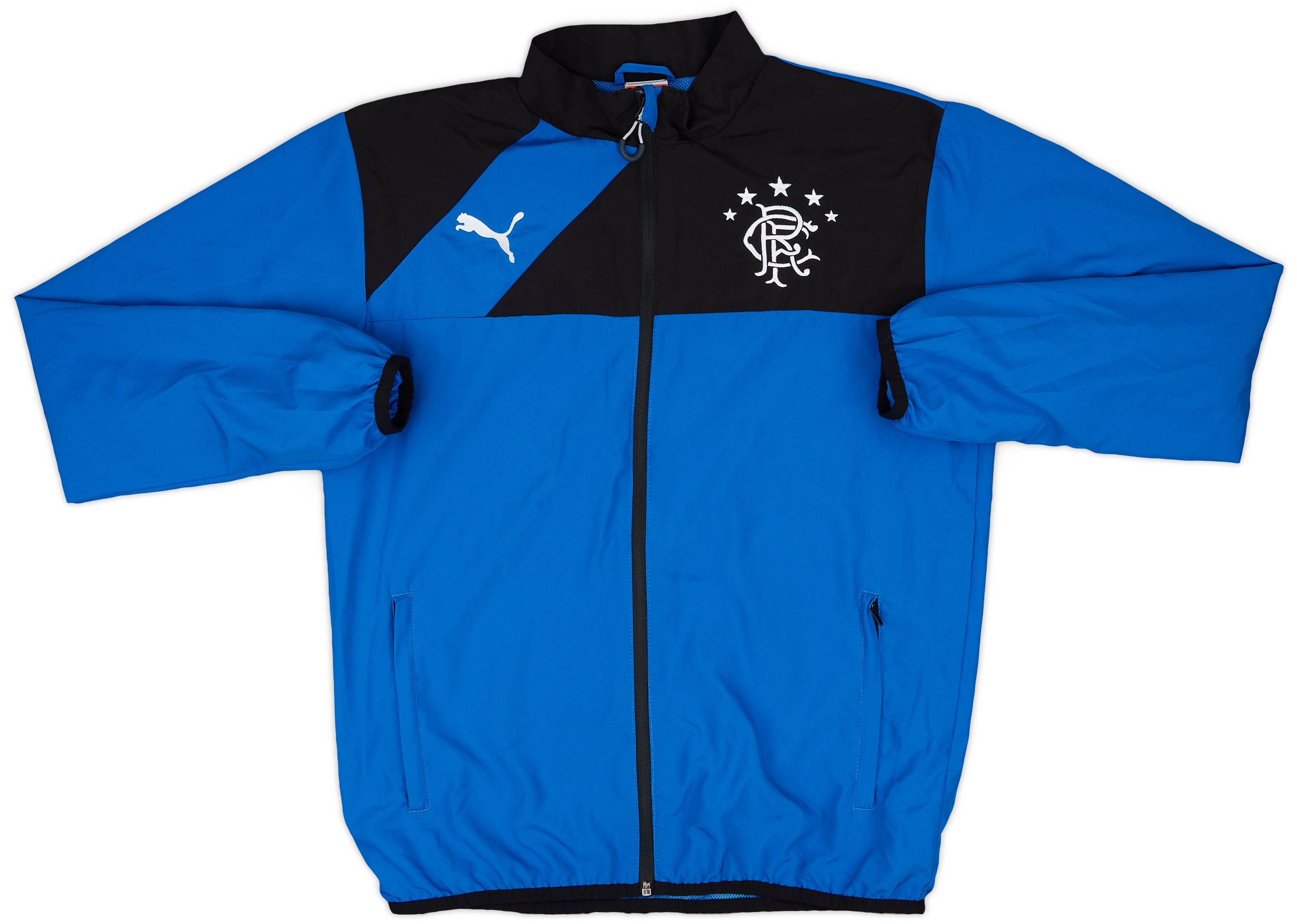2015-16 Rangers Puma Track Jacket - 10/10 - (M)