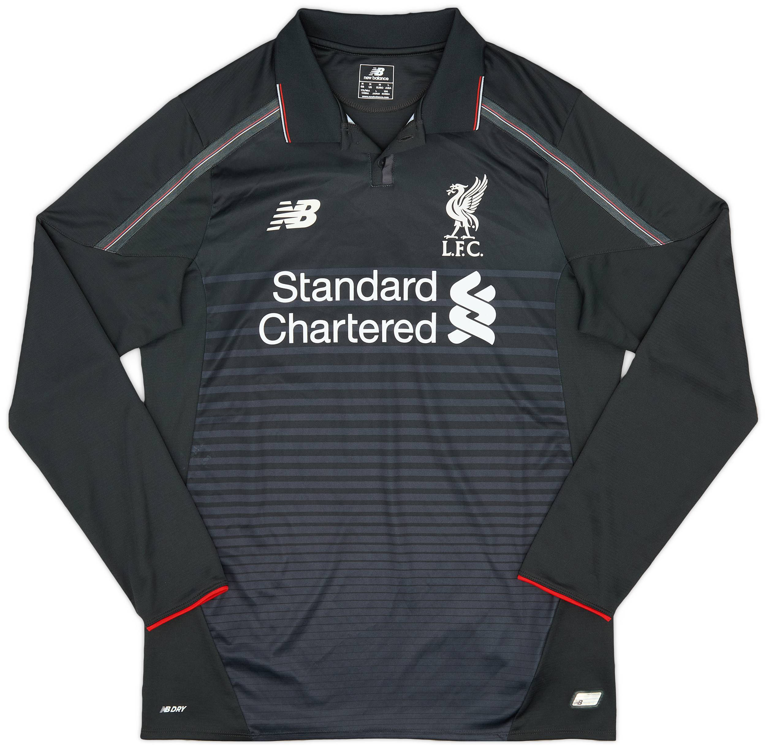2015 16 Liverpool Third L S Shirt 9 10 M