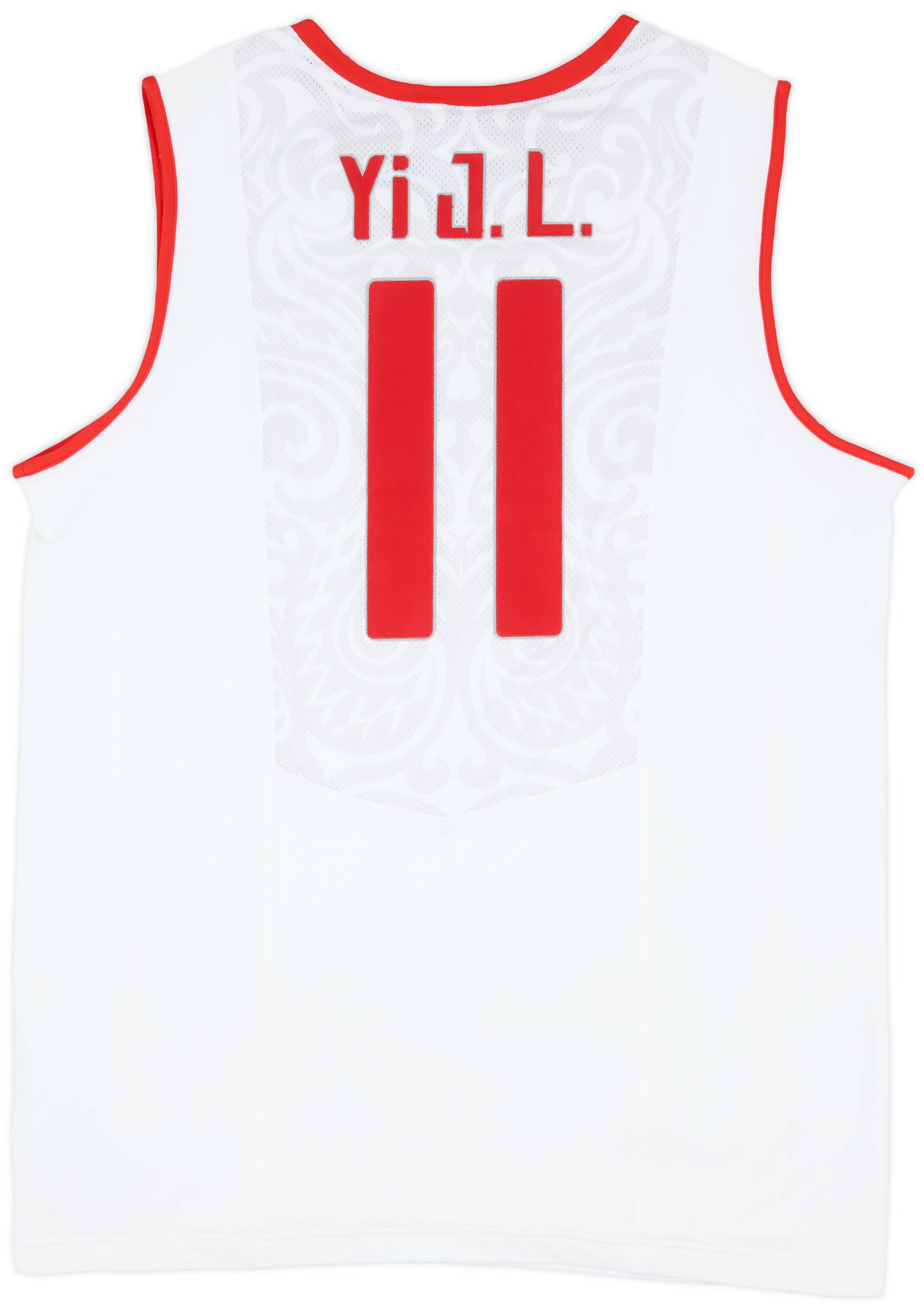 2008 China Basketball Home Jersey Yi J.L. #11 - 9/10