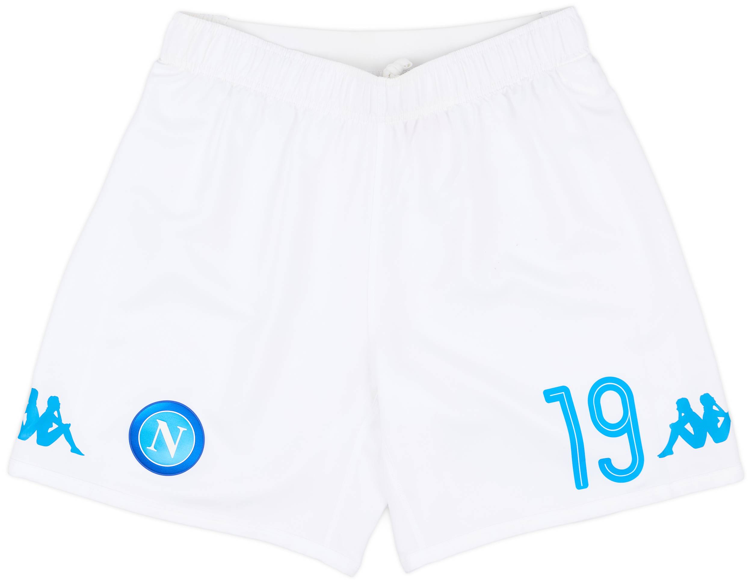 2017-18 Napoli Player Issue Fourth Shorts #19 (Milic) - 7/10
