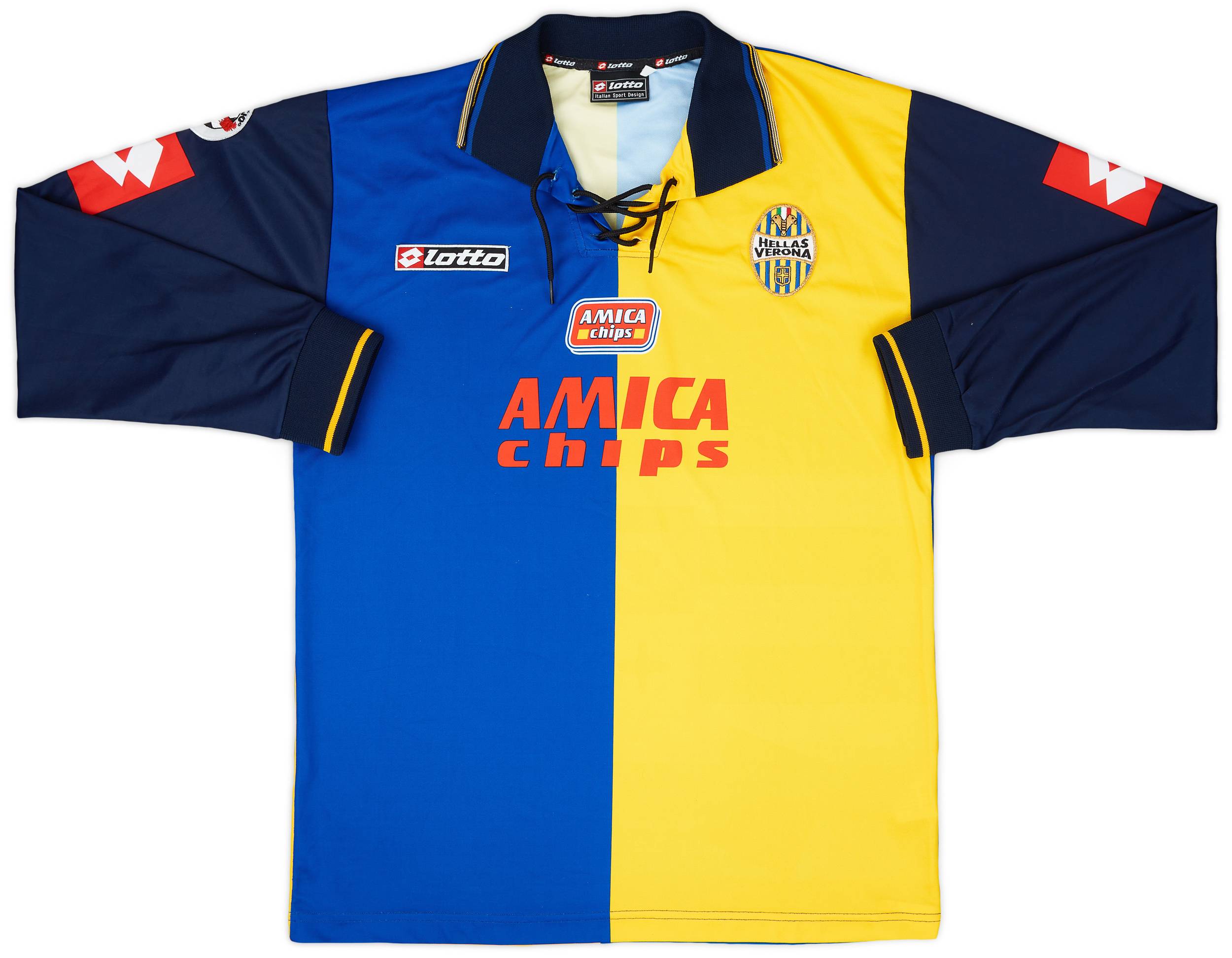2001-02 Hellas Verona Anniversary L/S Shirt - 8/10 - (L)
