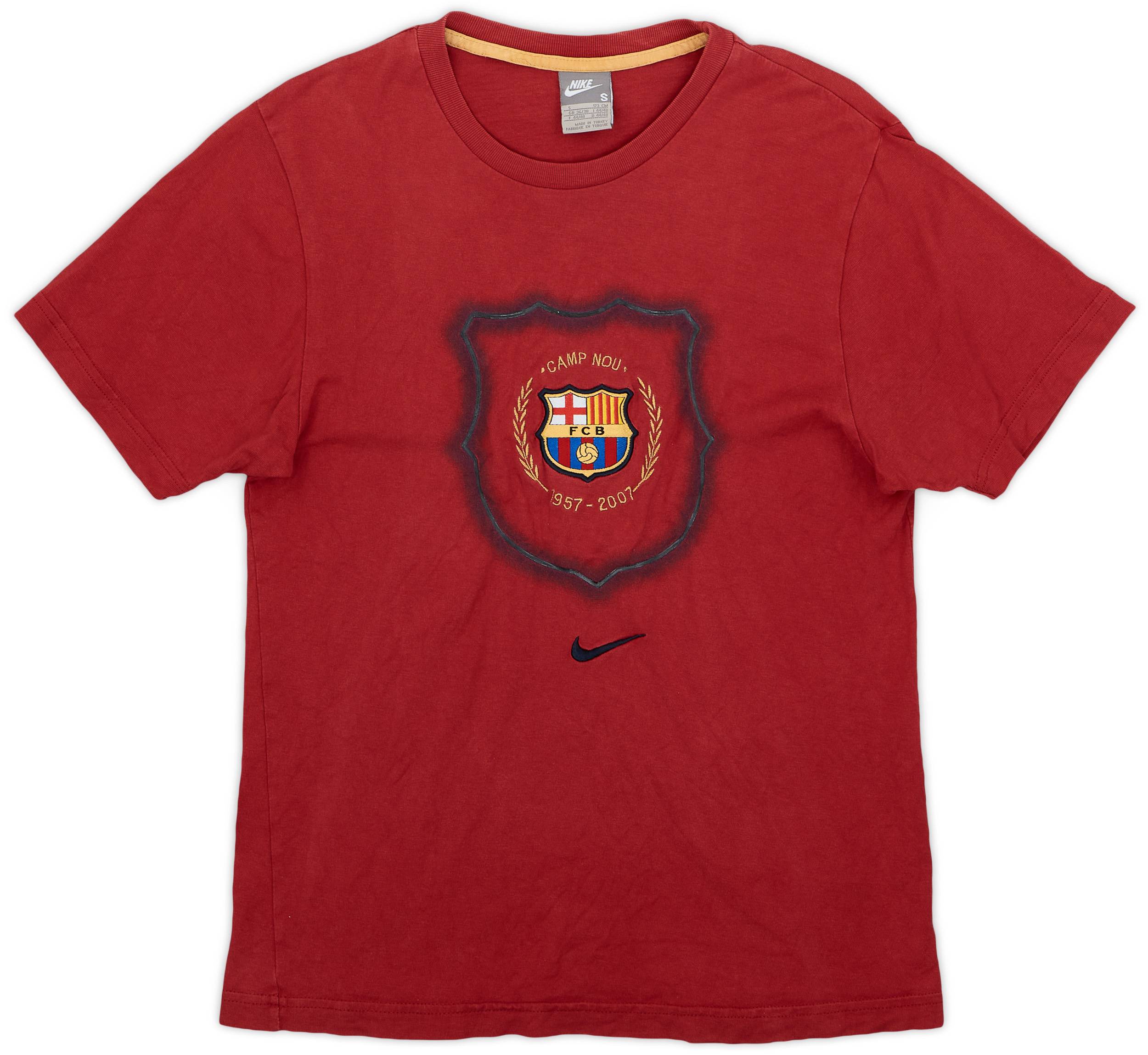 2007-08 Barcelona Nike Graphic Tee - 6/10 - (S)