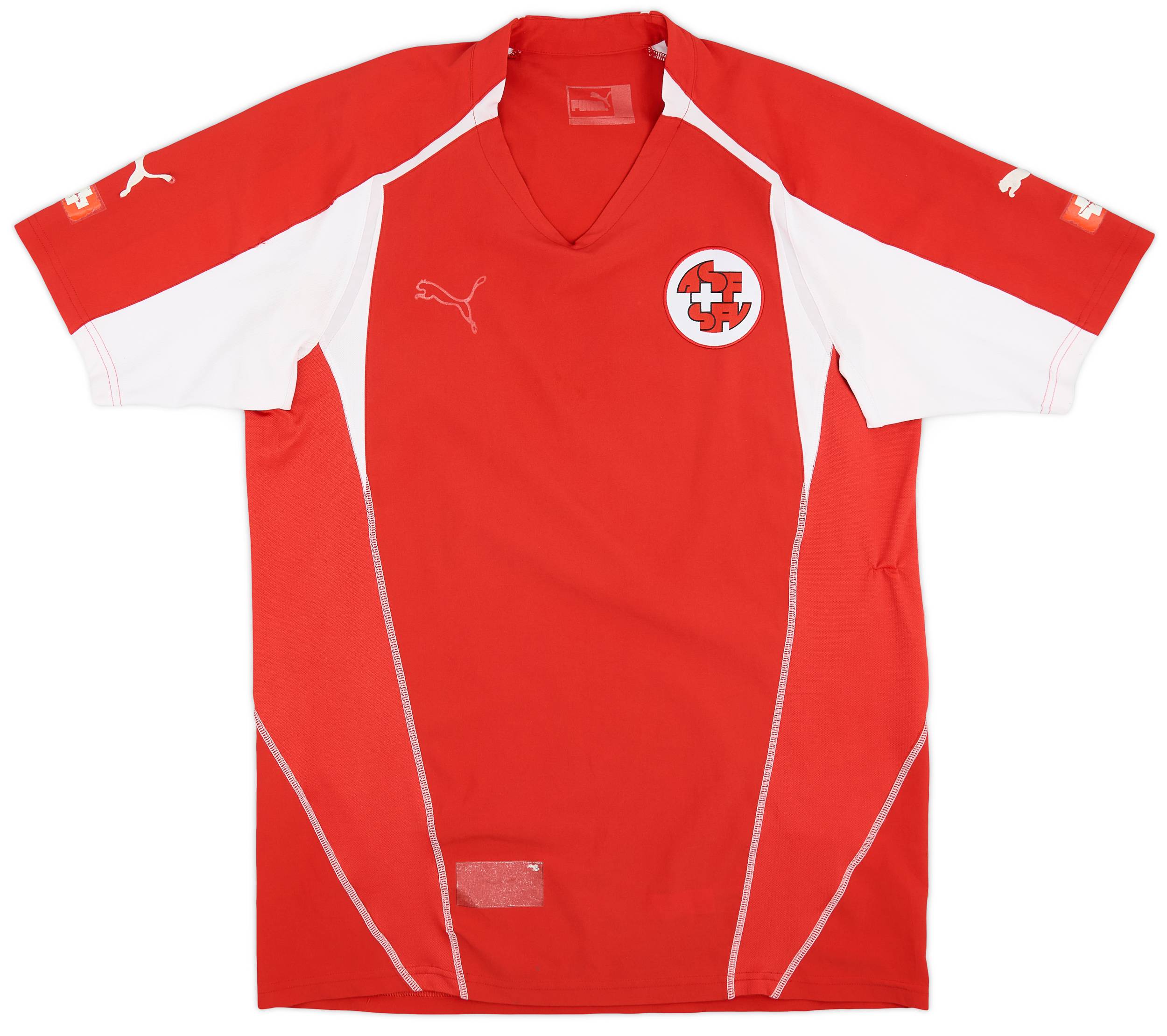 2004-06 Switzerland Home Shirt - 4/10 - (L)