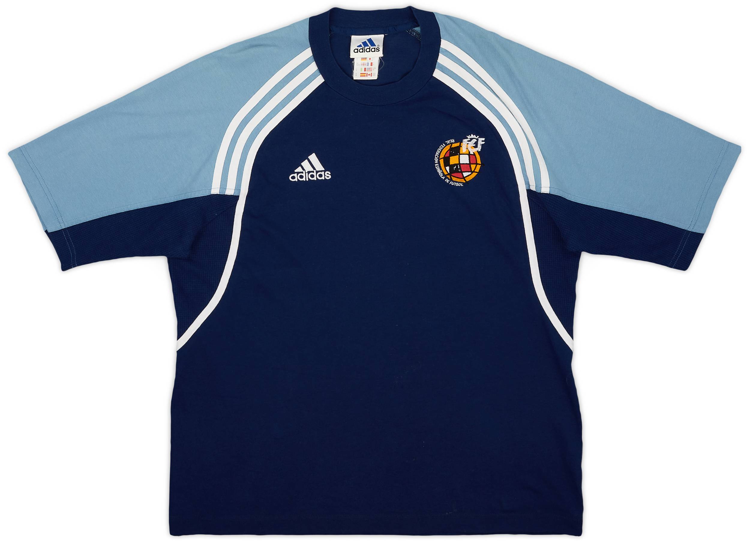 2000-01 Spain adidas Training Tee - 6/10 - (M/L)