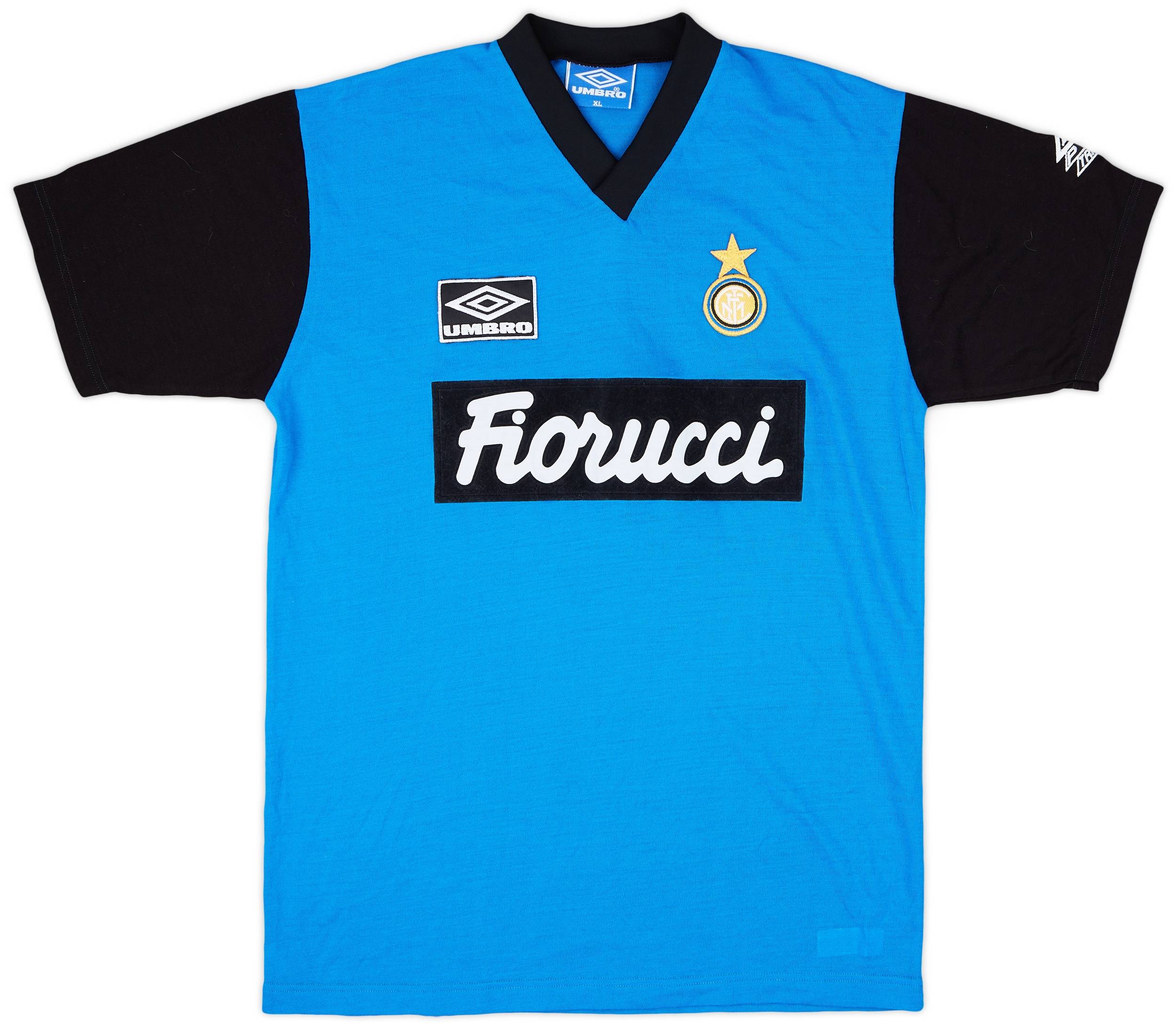 1992-94 Inter Milan Umbro Training Shirt - 9/10 - (XL)
