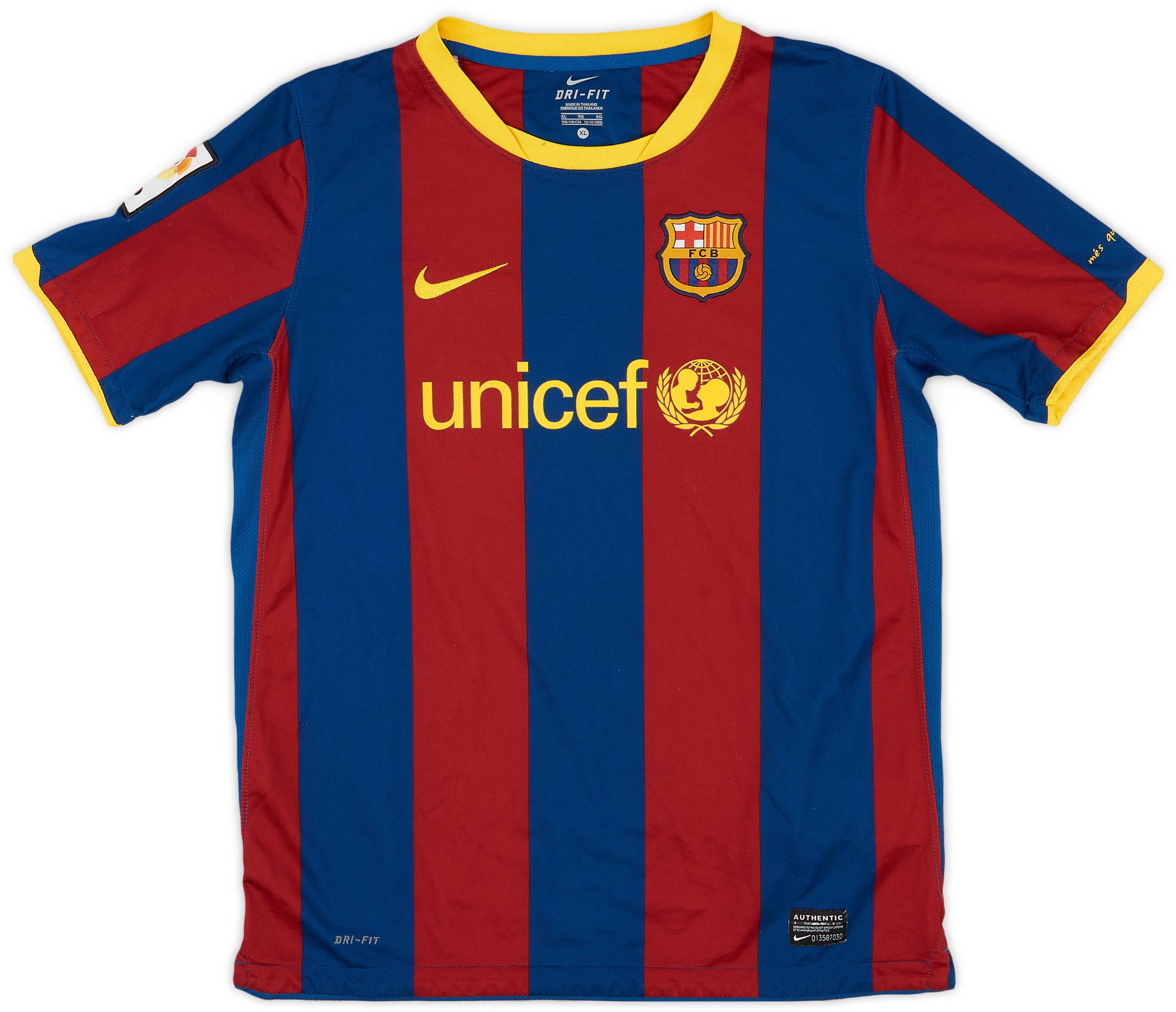 2011-12 Barcelona Home Shirt - 9/10 - (XL.Boys)