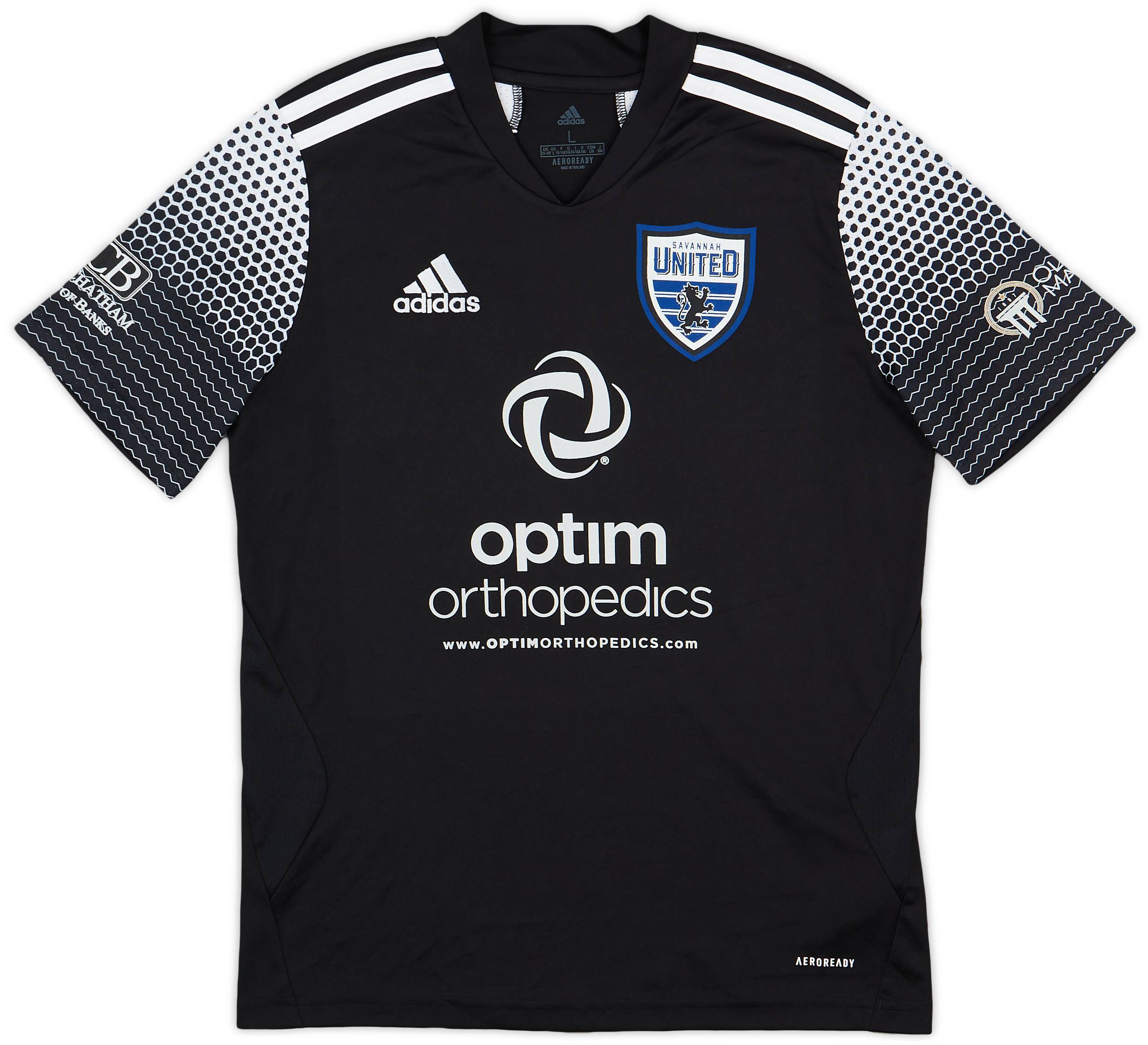 2020-21 Savannah United Away Shirt #77 - 9/10 - (L.Boys)