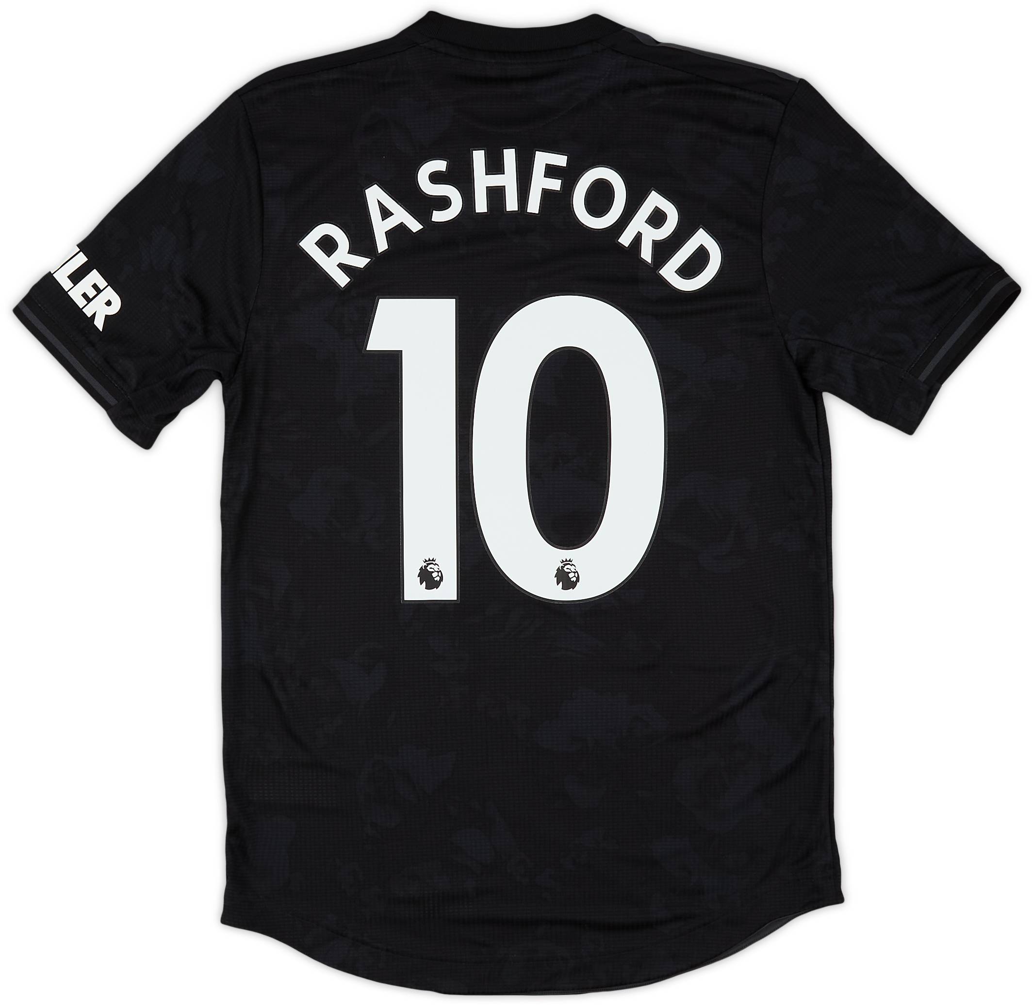 19-20 Manchester United RASHFORD 10番　 M 2019-20 Manchester United Away Shirt Rashford #10 - 9/10