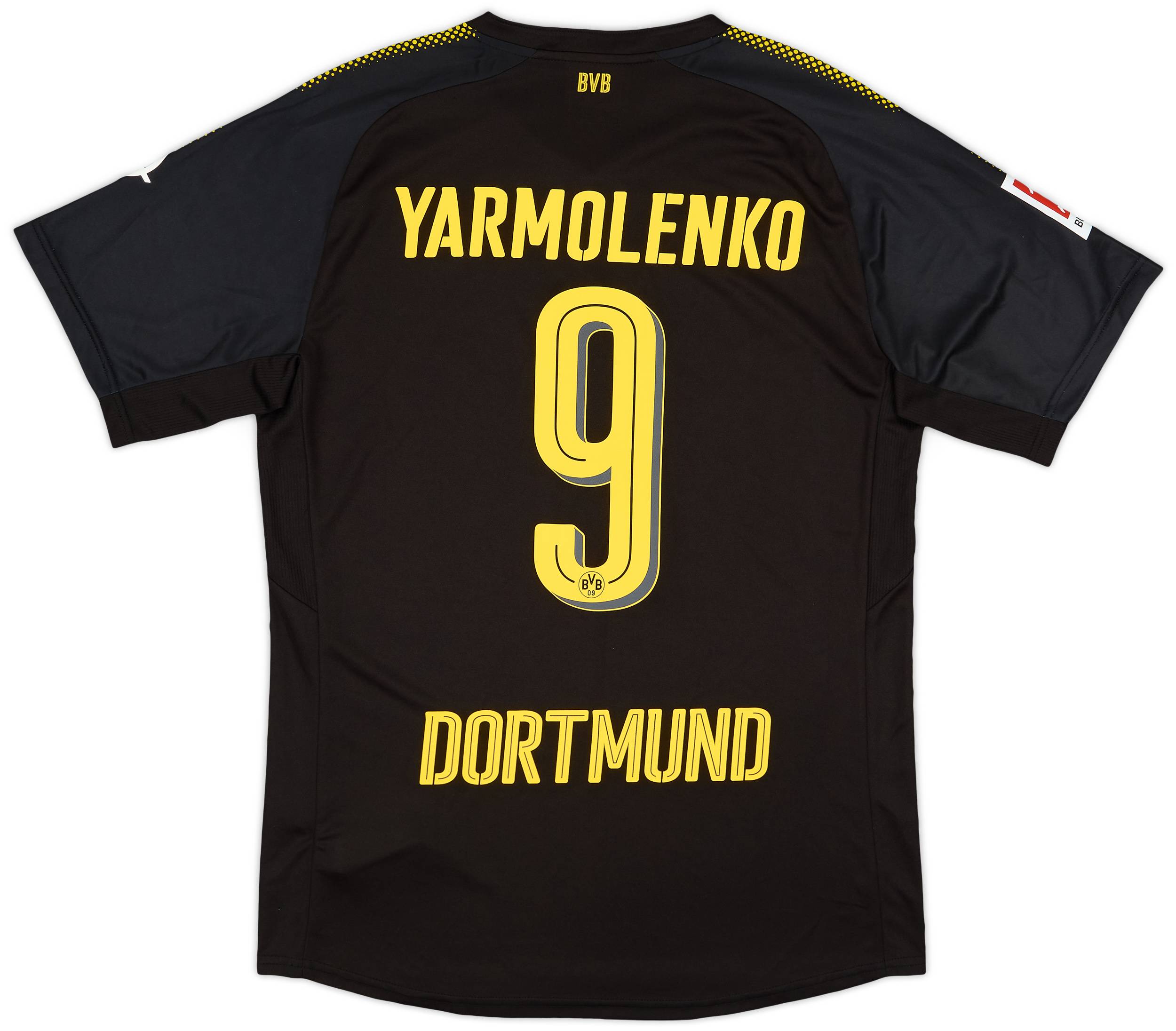 2017-18 Borussia Dortmund Authentic Away Shirt Yarmolenko #9 - 10/10 - (L)