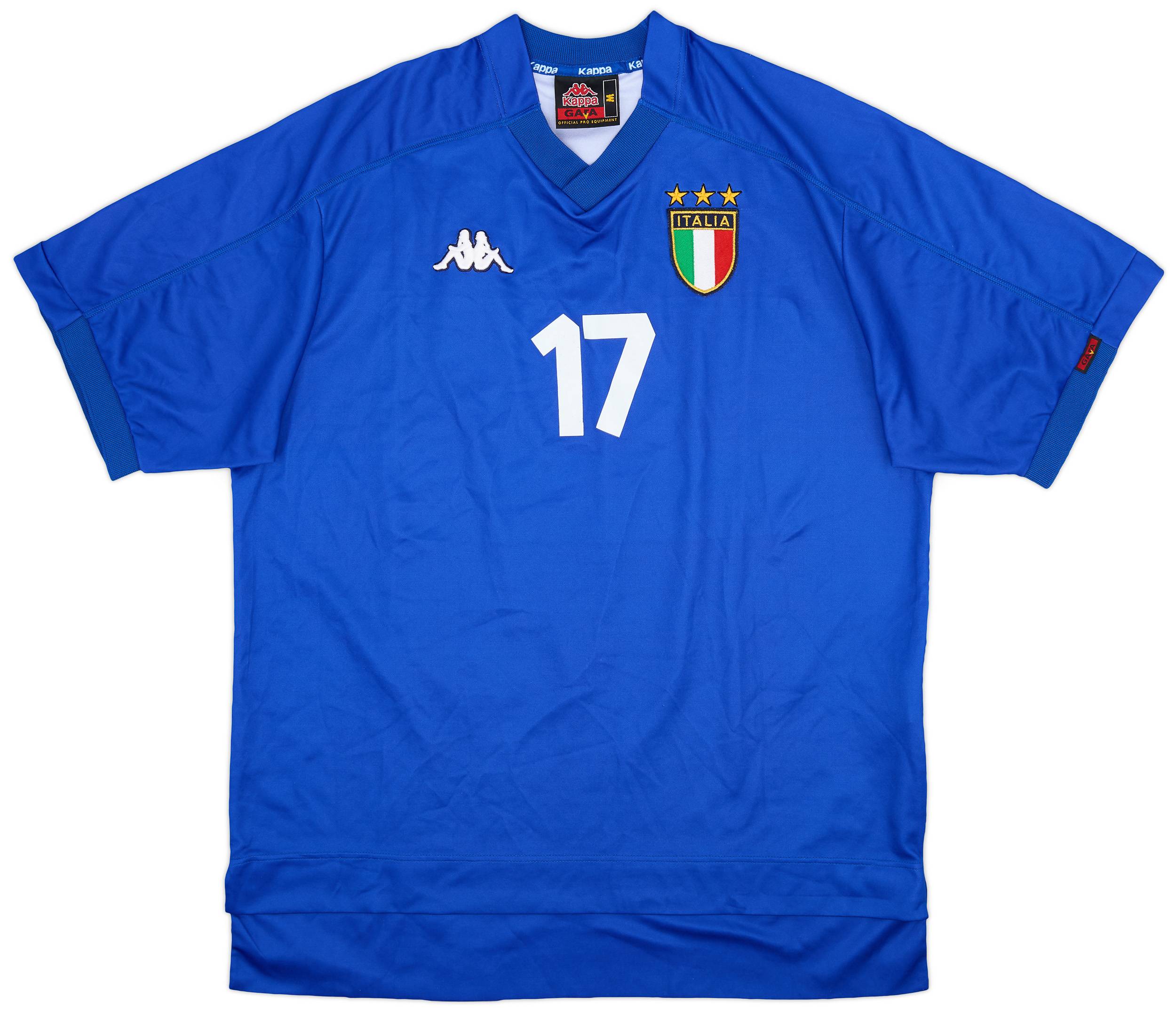 1998-99 Italy Home Shirt #17 - 5/10 - (M)