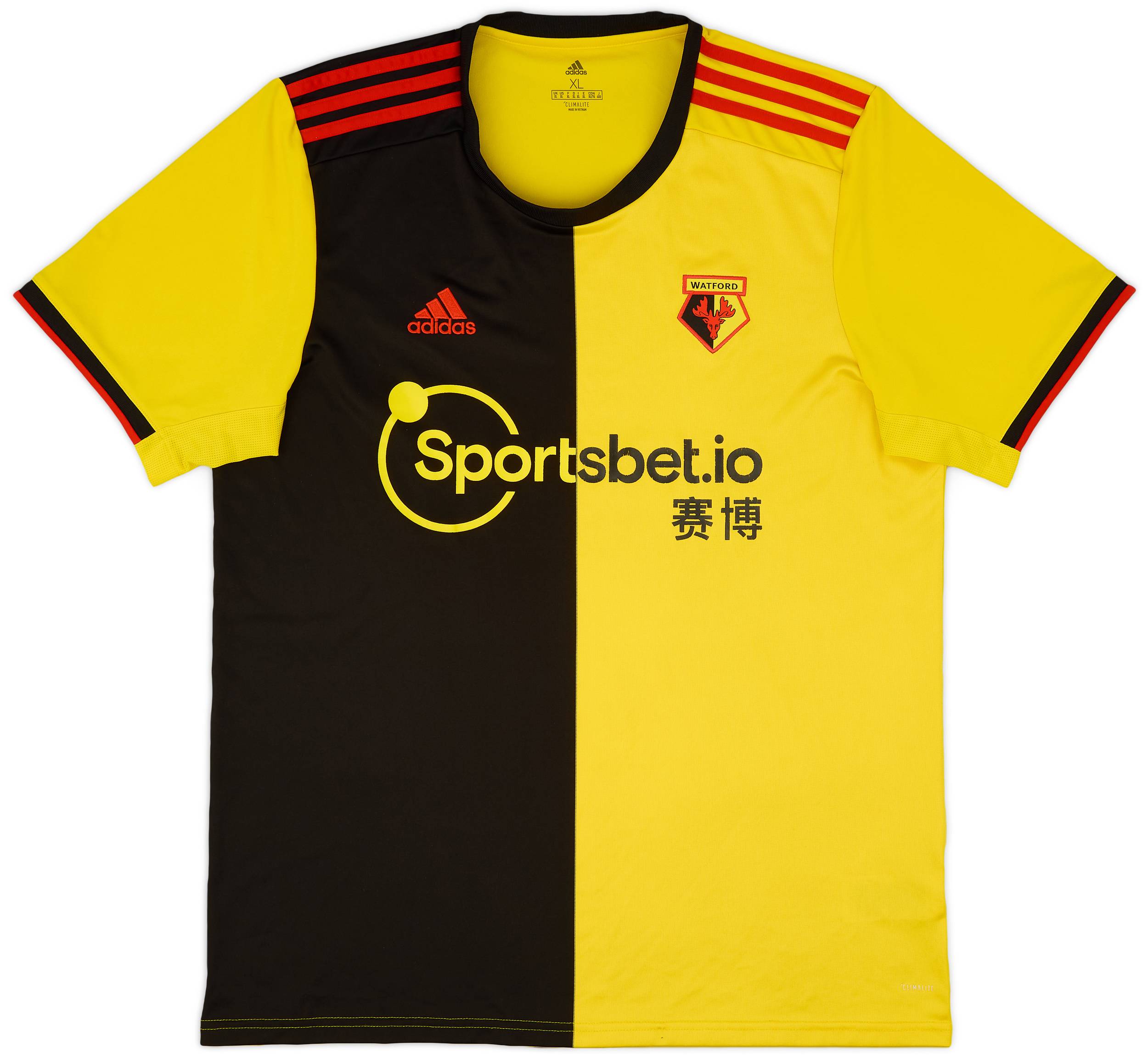 2019-20 Watford Home Shirt - 7/10 - (XL)
