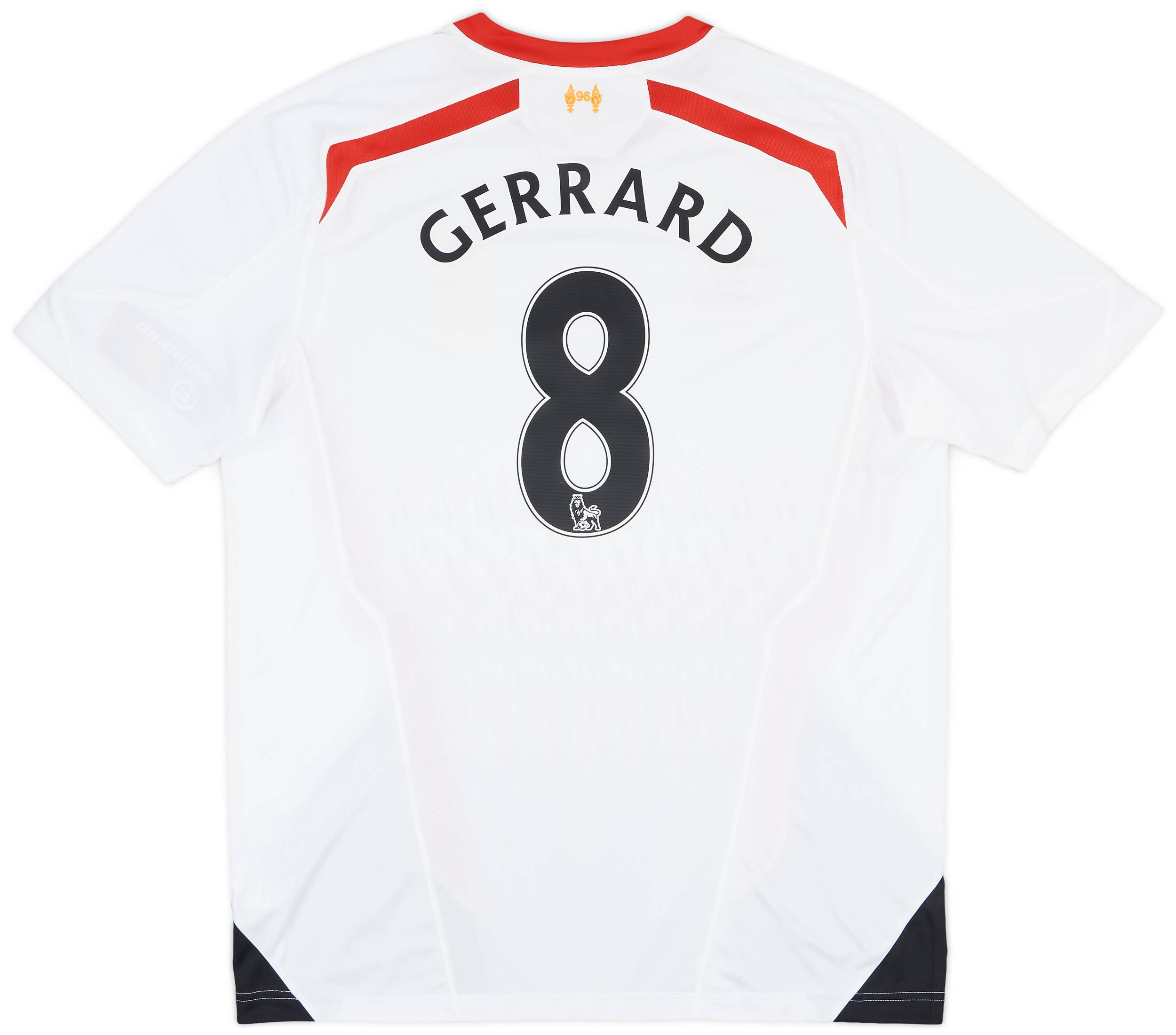 2013-14 Liverpool Away Shirt Gerrard #8 (XXL)