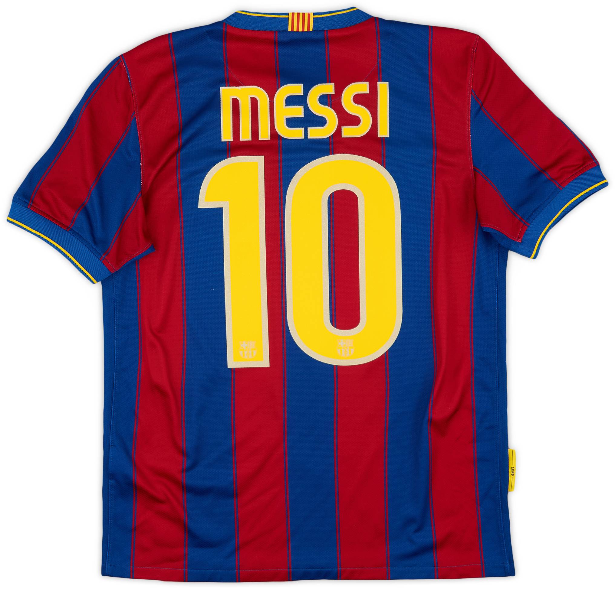 2009-10 Barcelona Home Shirt Messi #10 - 8/10 - (S)
