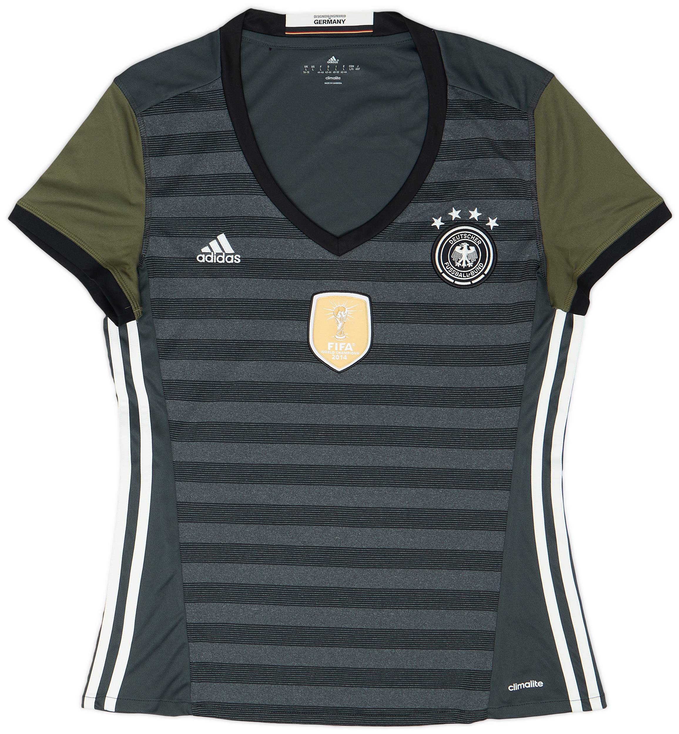 2015-17 Germany Away Shirt - 9/10 - (Women's L)