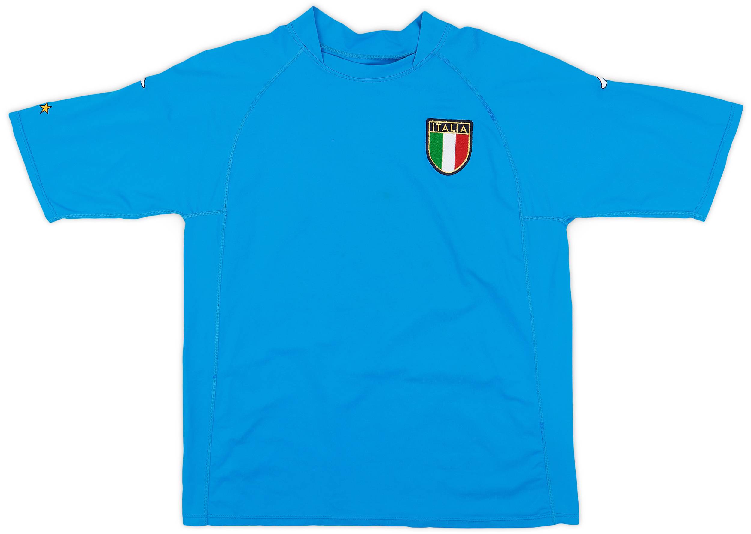 2002 Italy Basic Home Shirt - 8/10 - (M)