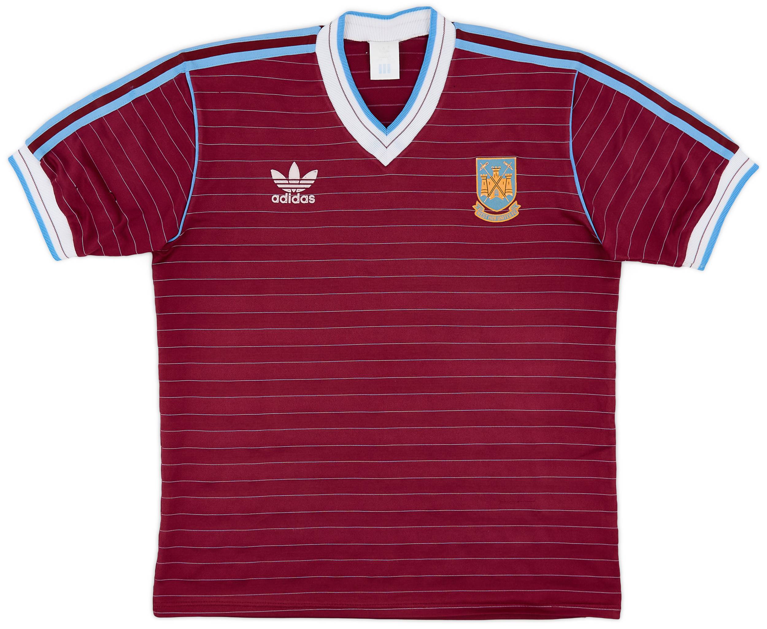 1983-1985 West Ham United ウェストハム　ユニフォーム 1985-1987 Vintage West Ham United Home Jersey - Medium | eBay