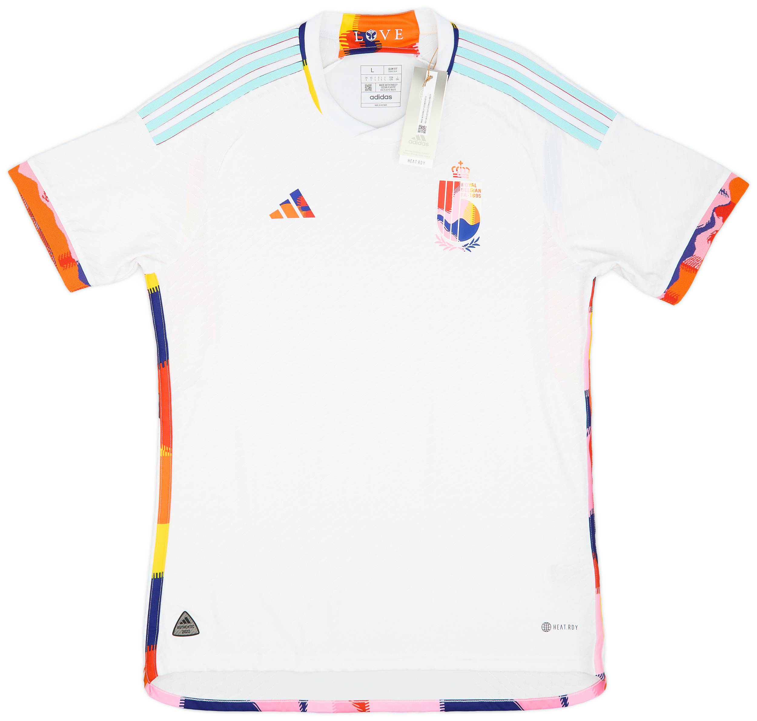 2022-23 Belgium Authentic Away Shirt