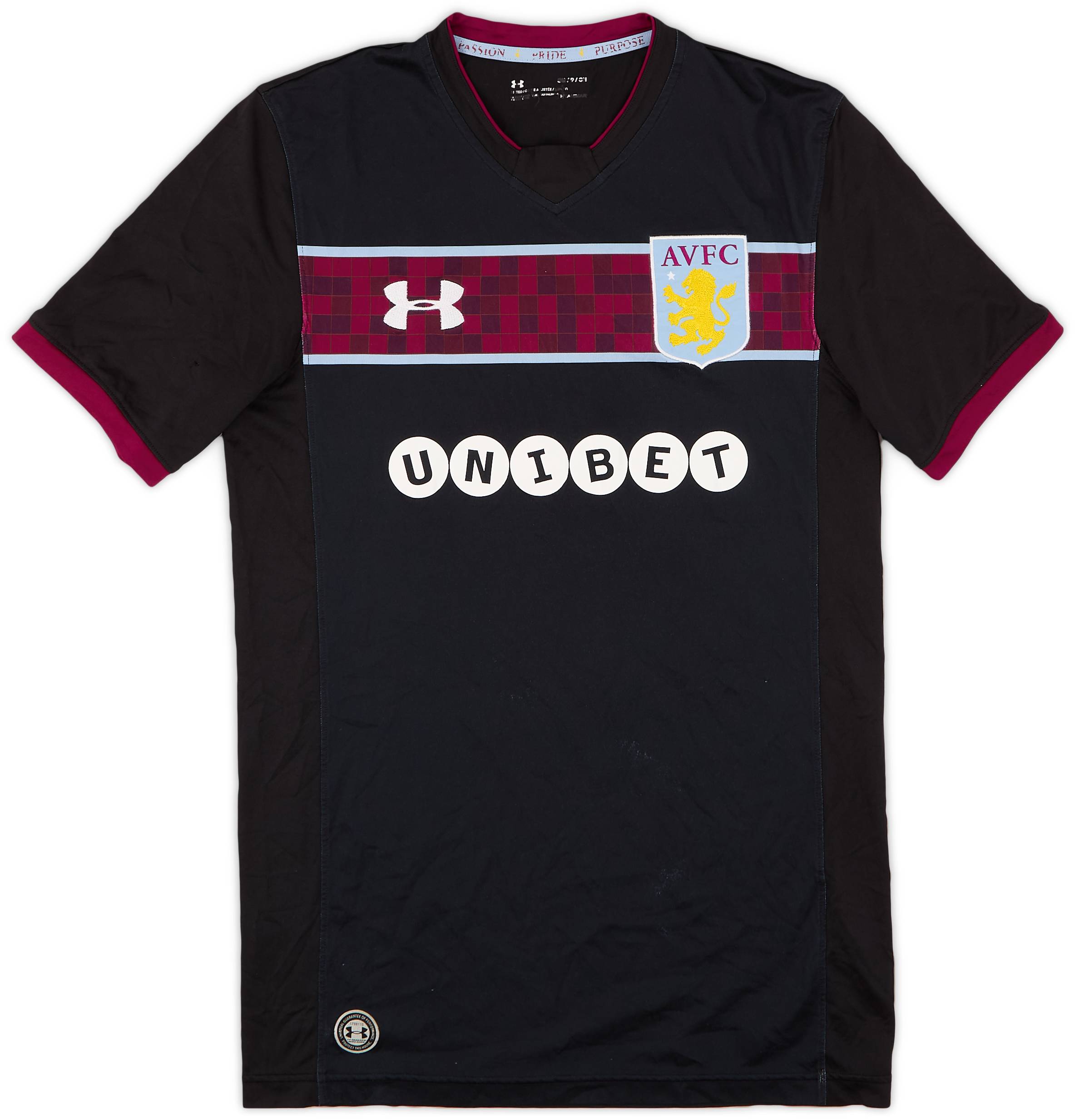 2017-18 Aston Villa Away Shirt - 7/10 - (S)