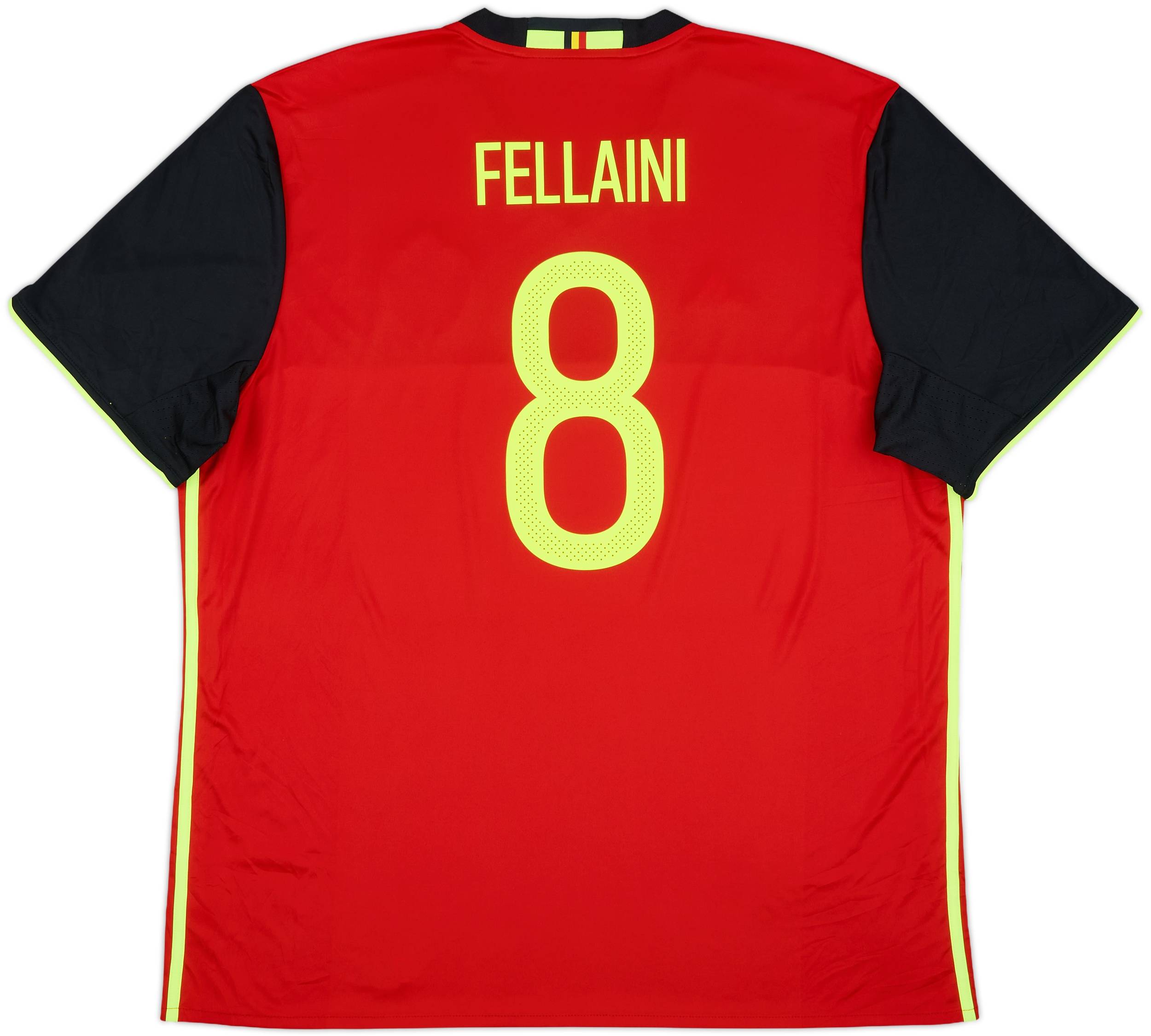 2016-17 Belgium Home Shirt Fellaini #8 10/10 (XXL)