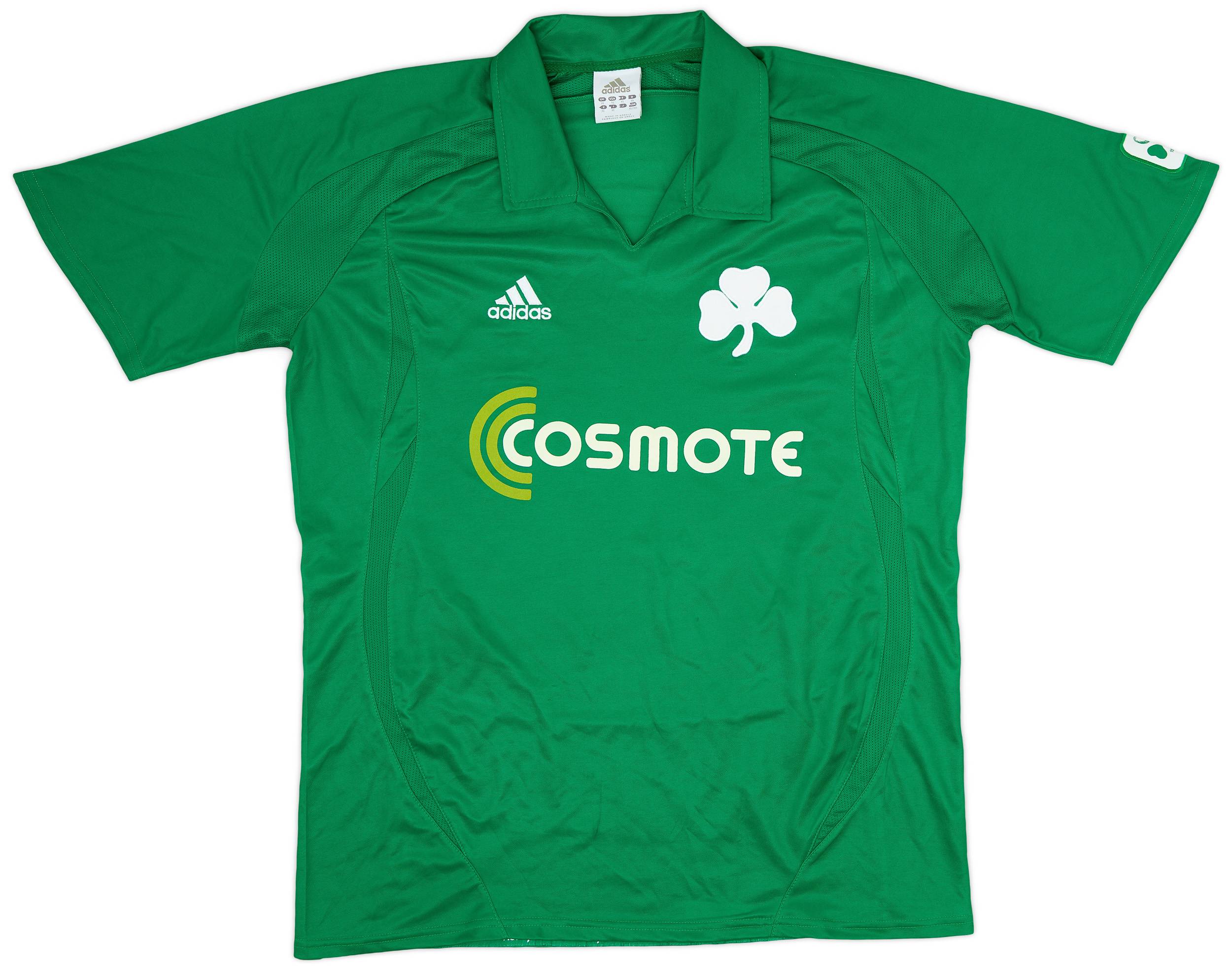 2008-09 Panathinaikos Home Shirt - 9/10 - (XL)