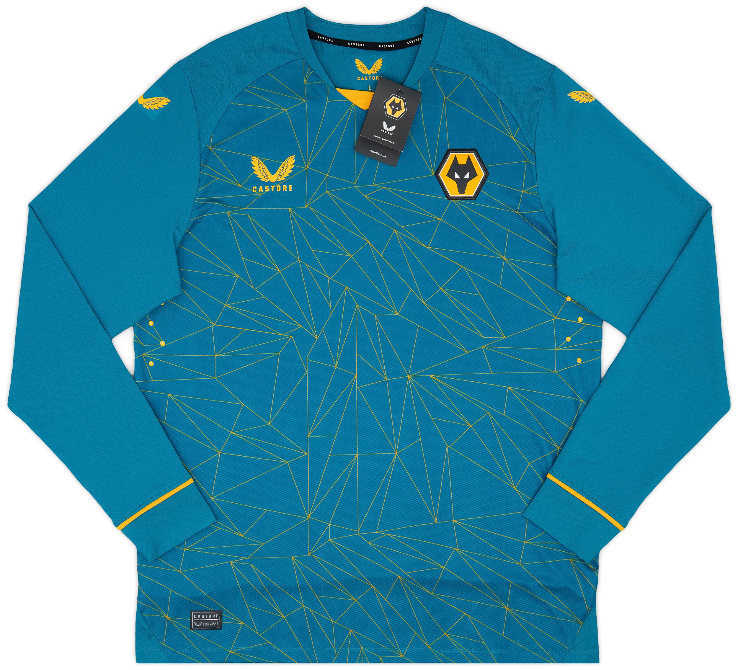 2022-23 Wolves Away L/S Shirt