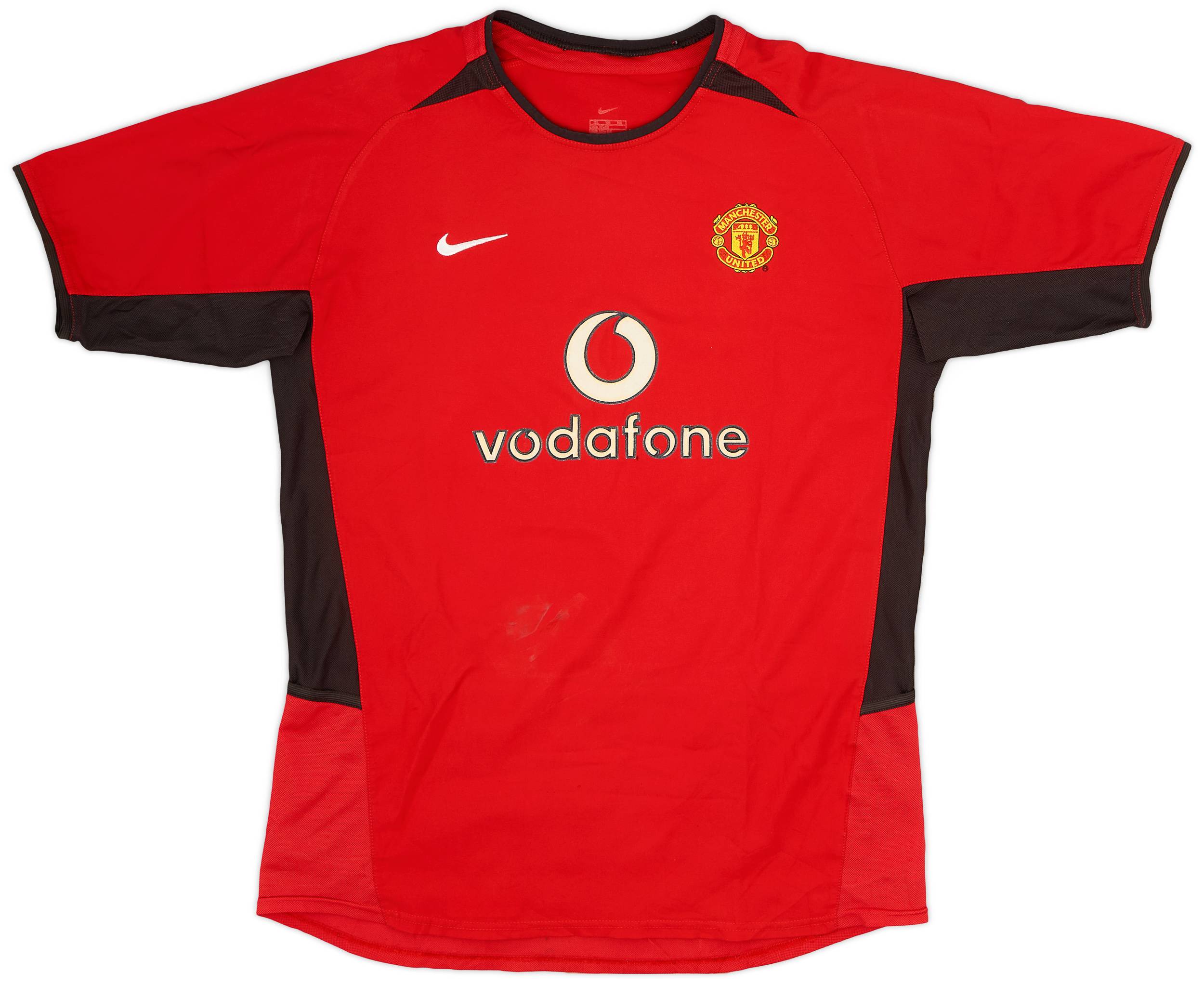 2002-04 Manchester United Home Shirt - 6/10 - (XL.Boys)