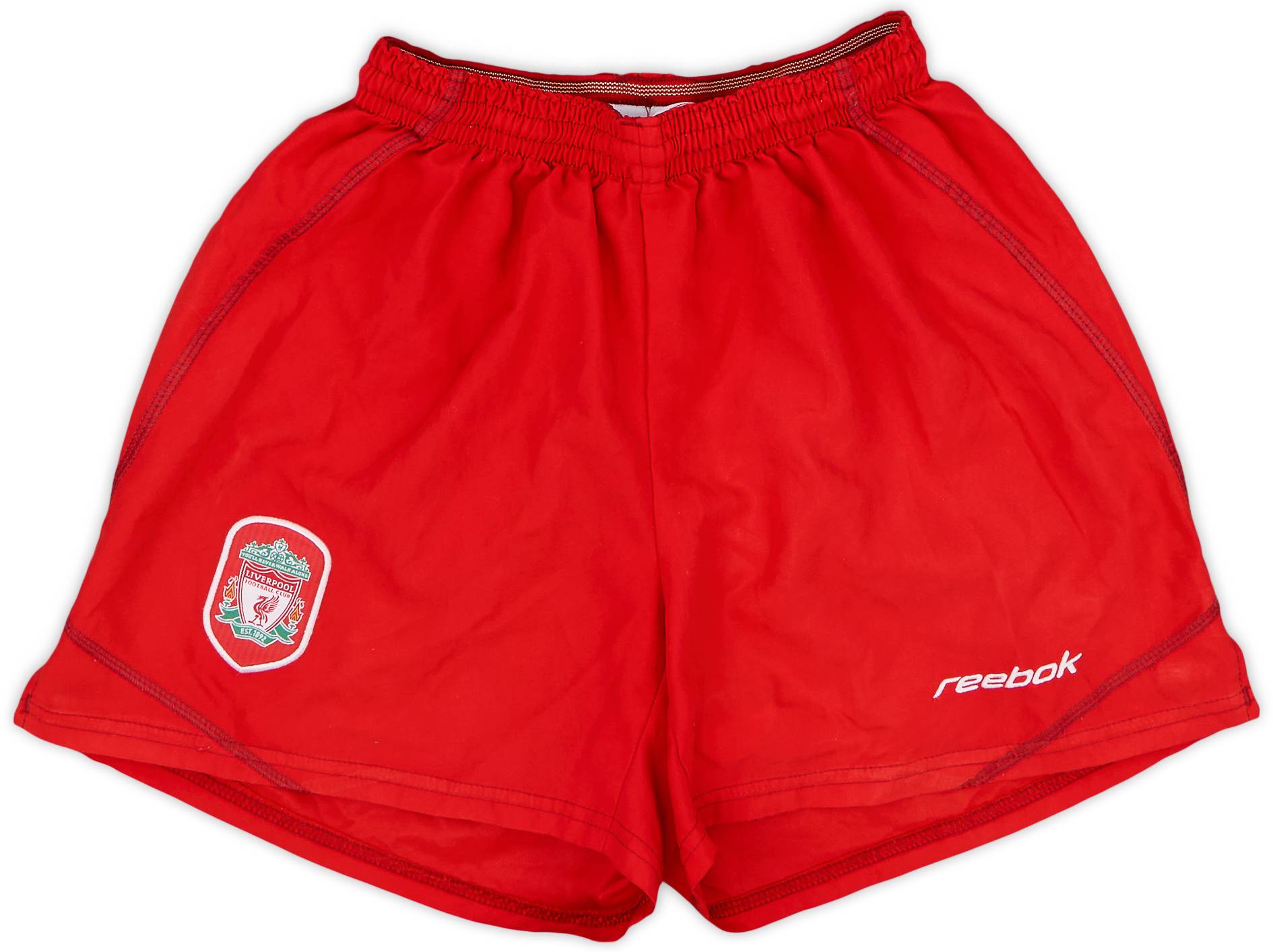 2002-04 Liverpool Home Shorts - 7/10 - (M.Boys)