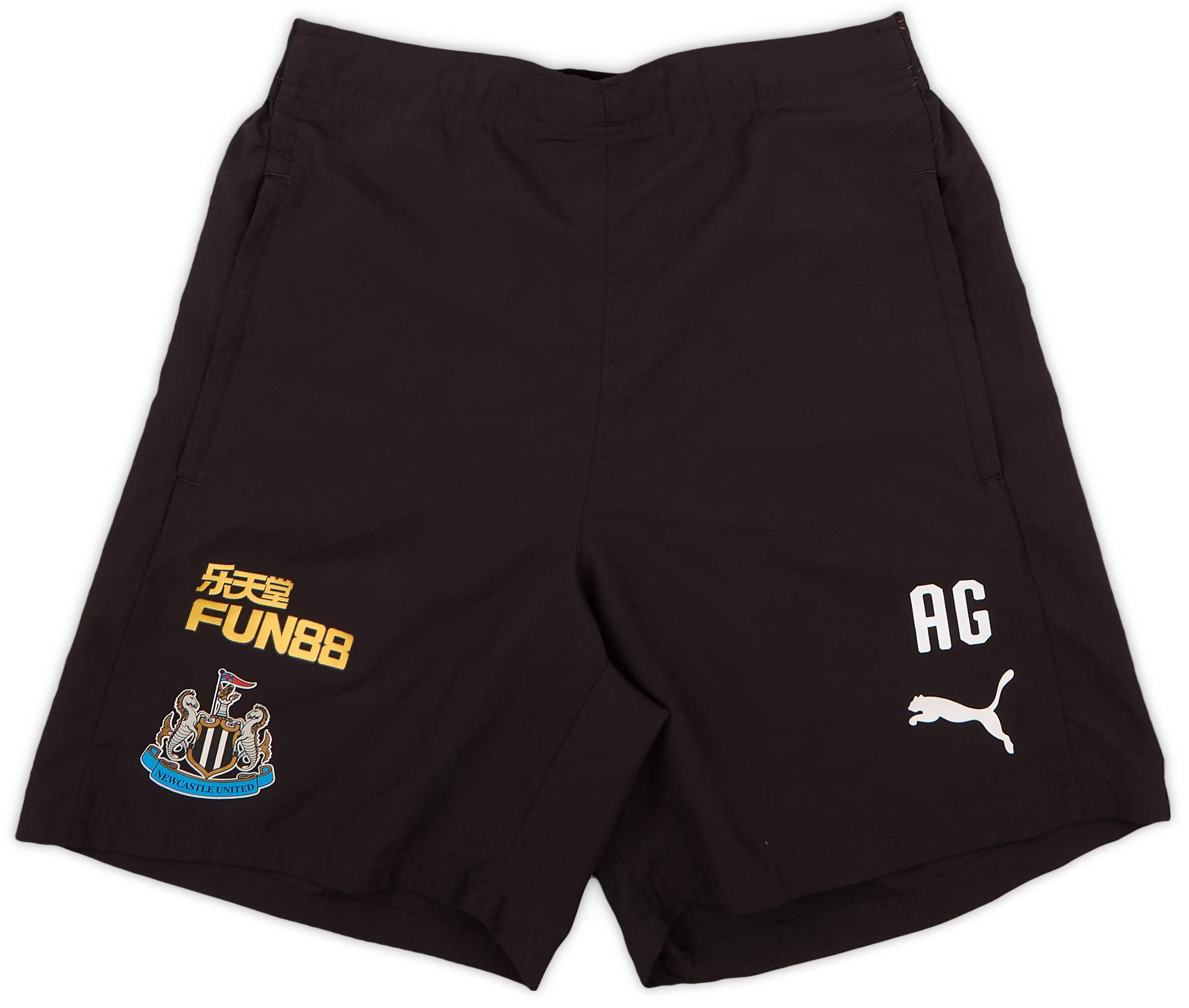 2017-18 Newcastle Staff Issue Puma Training Shorts AG - 7/10 - (M)