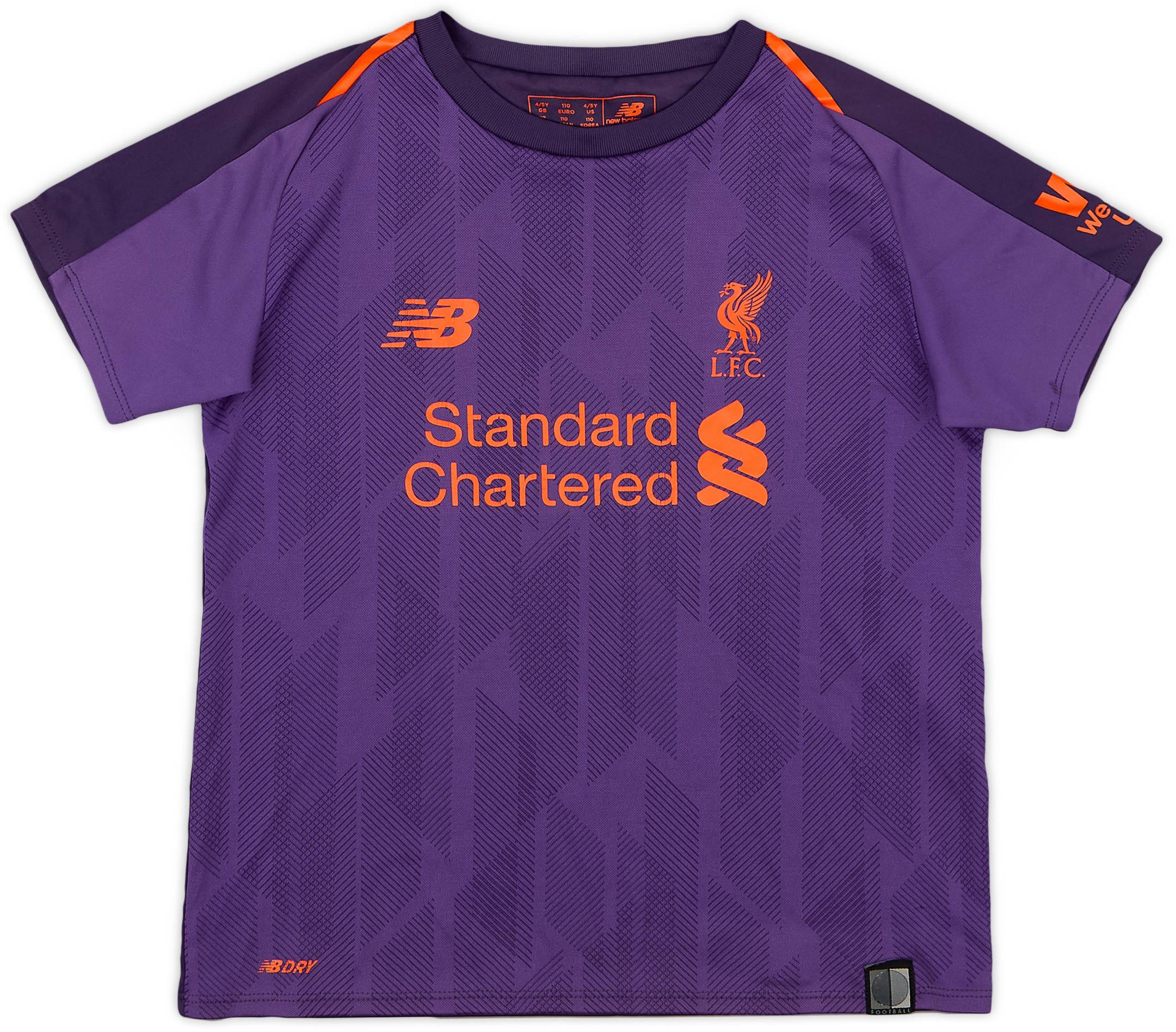 2018 19 Liverpool Away Shirt 7 10 4 5 Years
