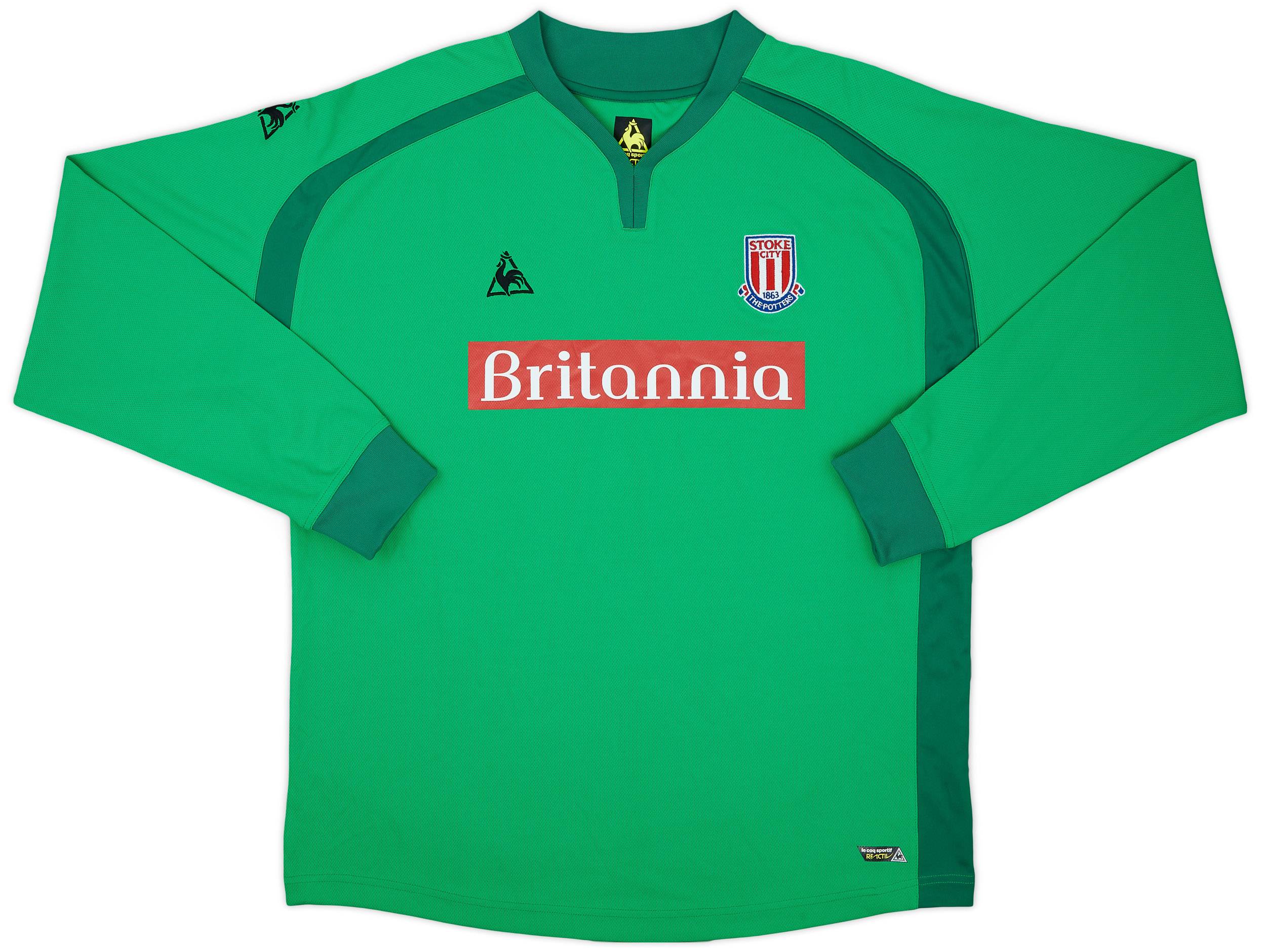 2009-10 Stoke City GK Shirt - 10/10 - (XL)