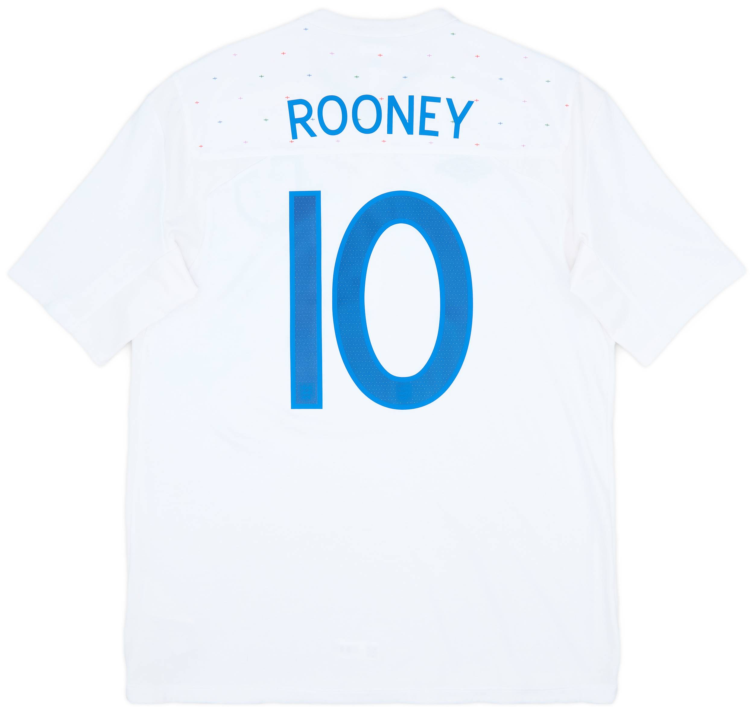 2010-11 England Home Shirt Rooney #10 - 8/10 - (L)