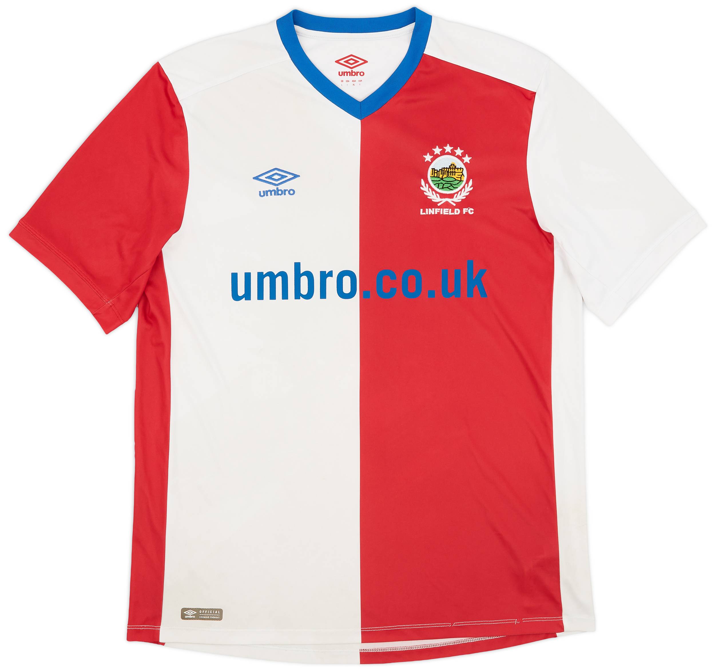 2018-19 Linfield Away Shirt - 5/10 - (L)