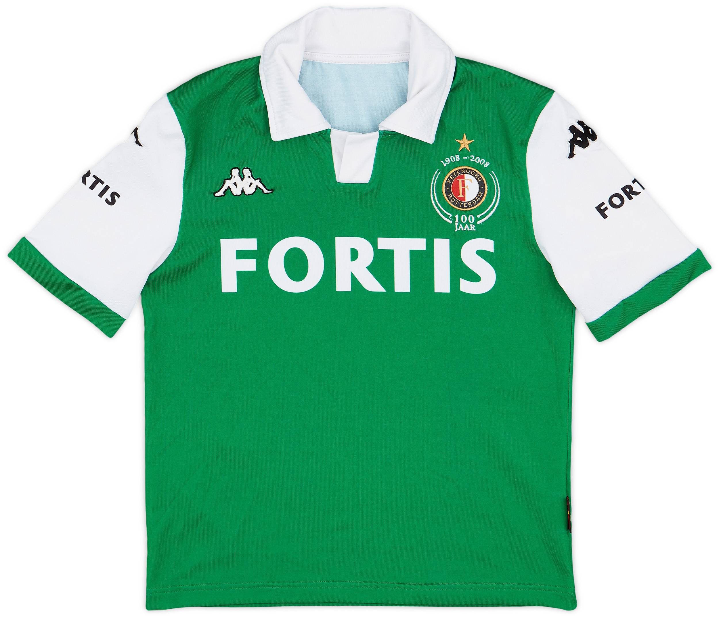 2008-09 Feyenoord Centenary Away Shirt - 9/10 - (M.Boys)
