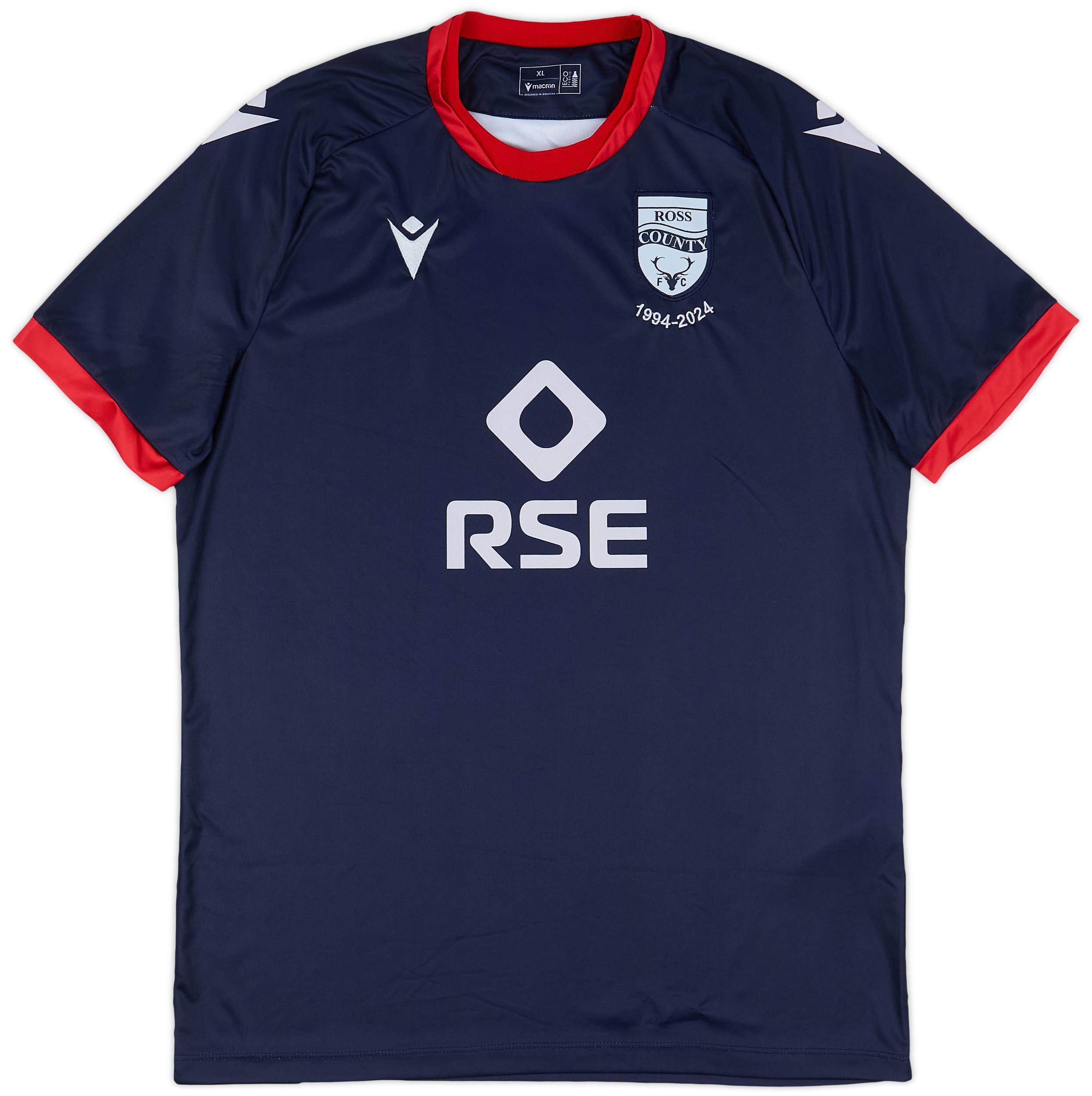 2024-25 Ross County Home Shirt - 10/10 - (XL)