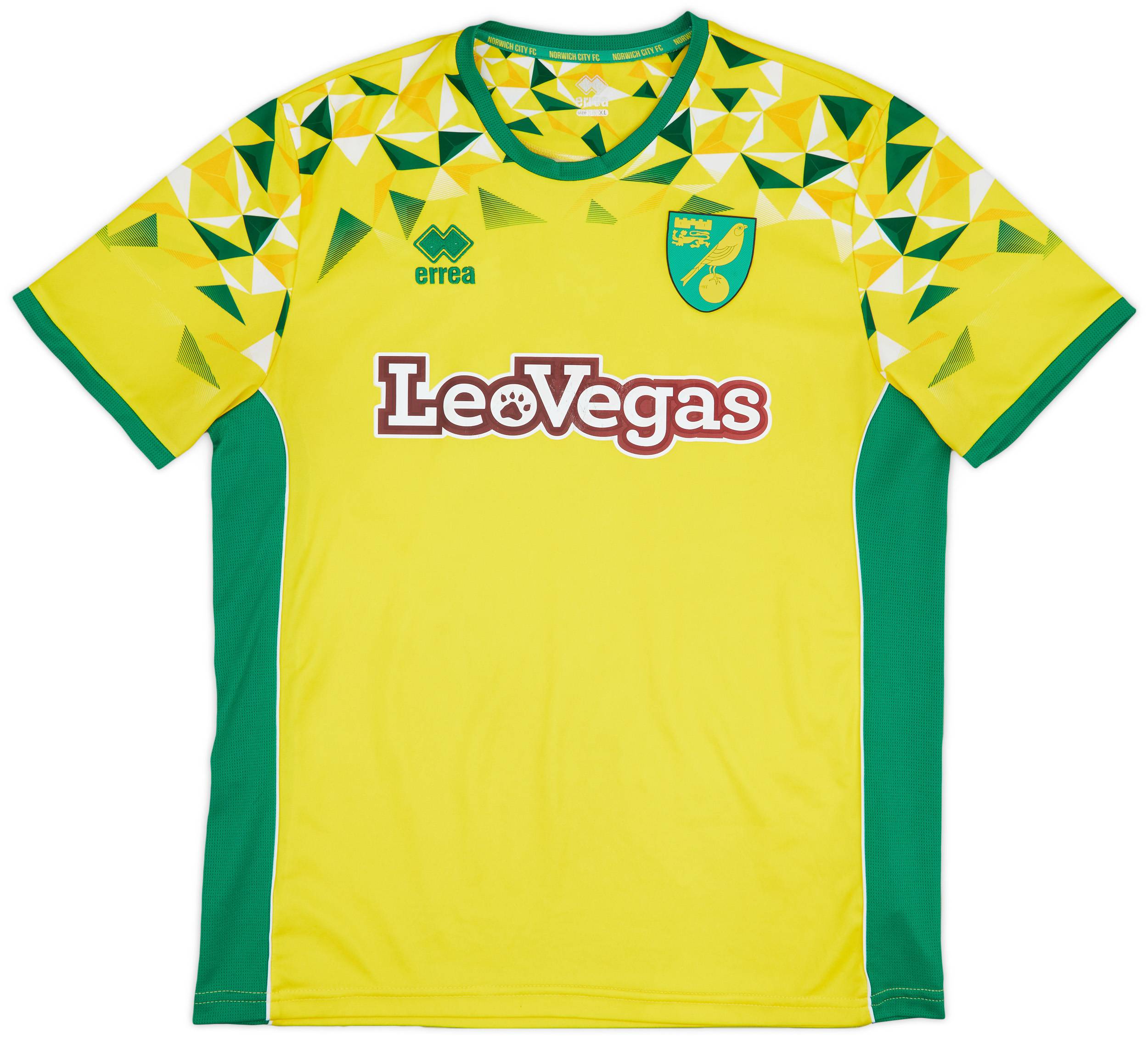 2018-19 Norwich Home Shirt - 6/10 - (XL)