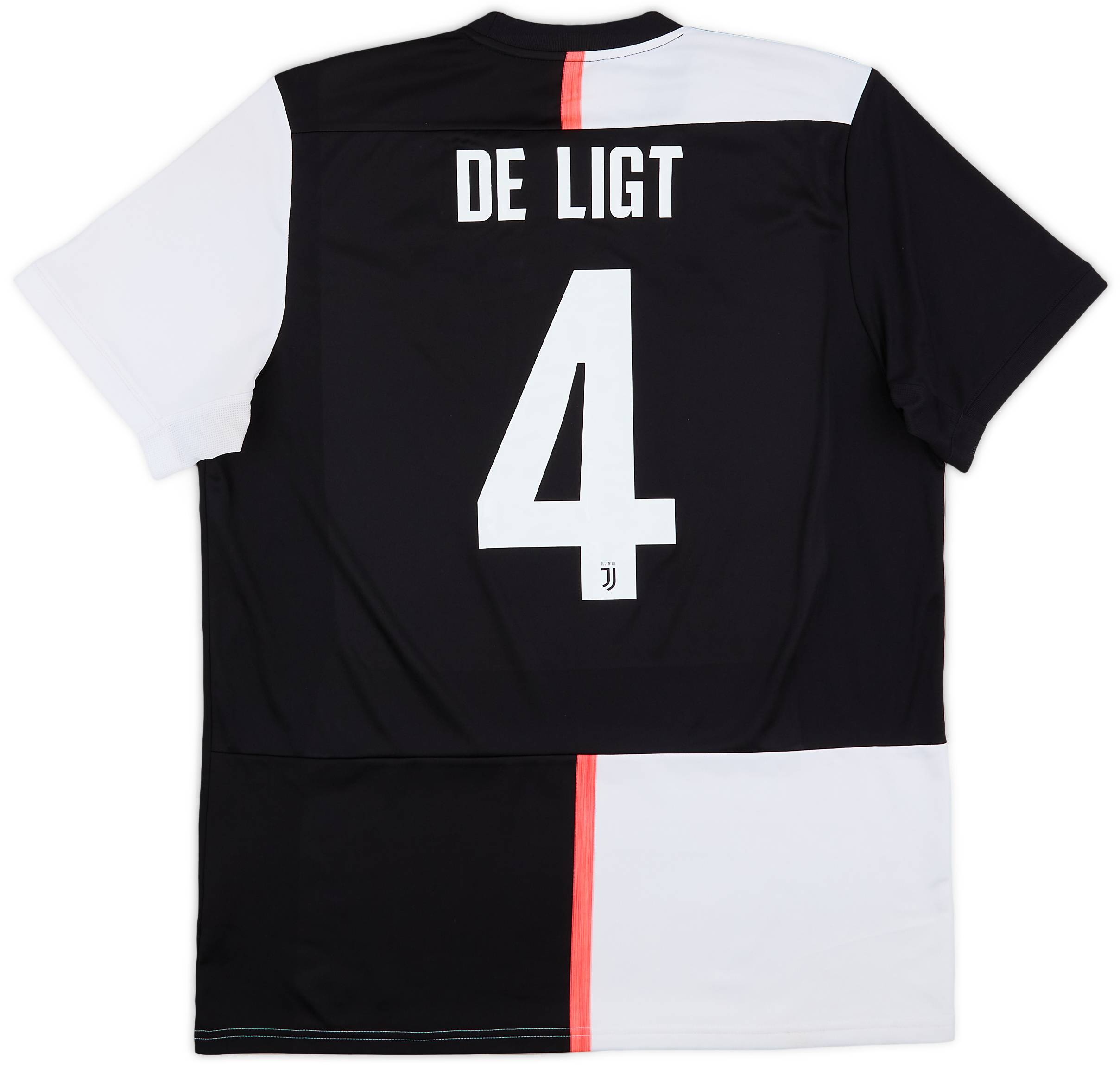 2019-20 Juventus Home Shirt De Ligt #4 - 6/10 - (XL)
