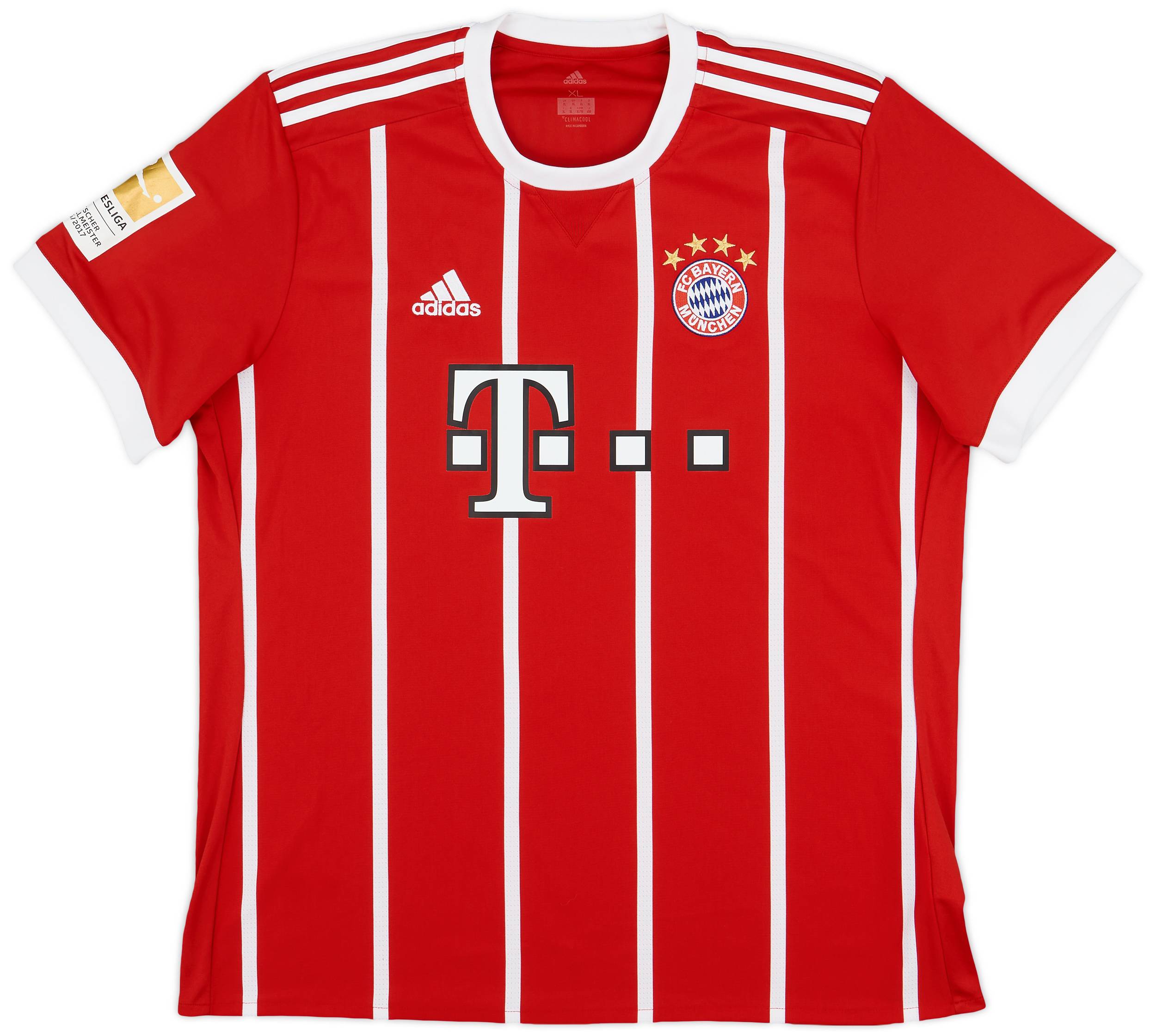 2017-18 Bayern Munich Home Shirt - 9/10 - (XL)