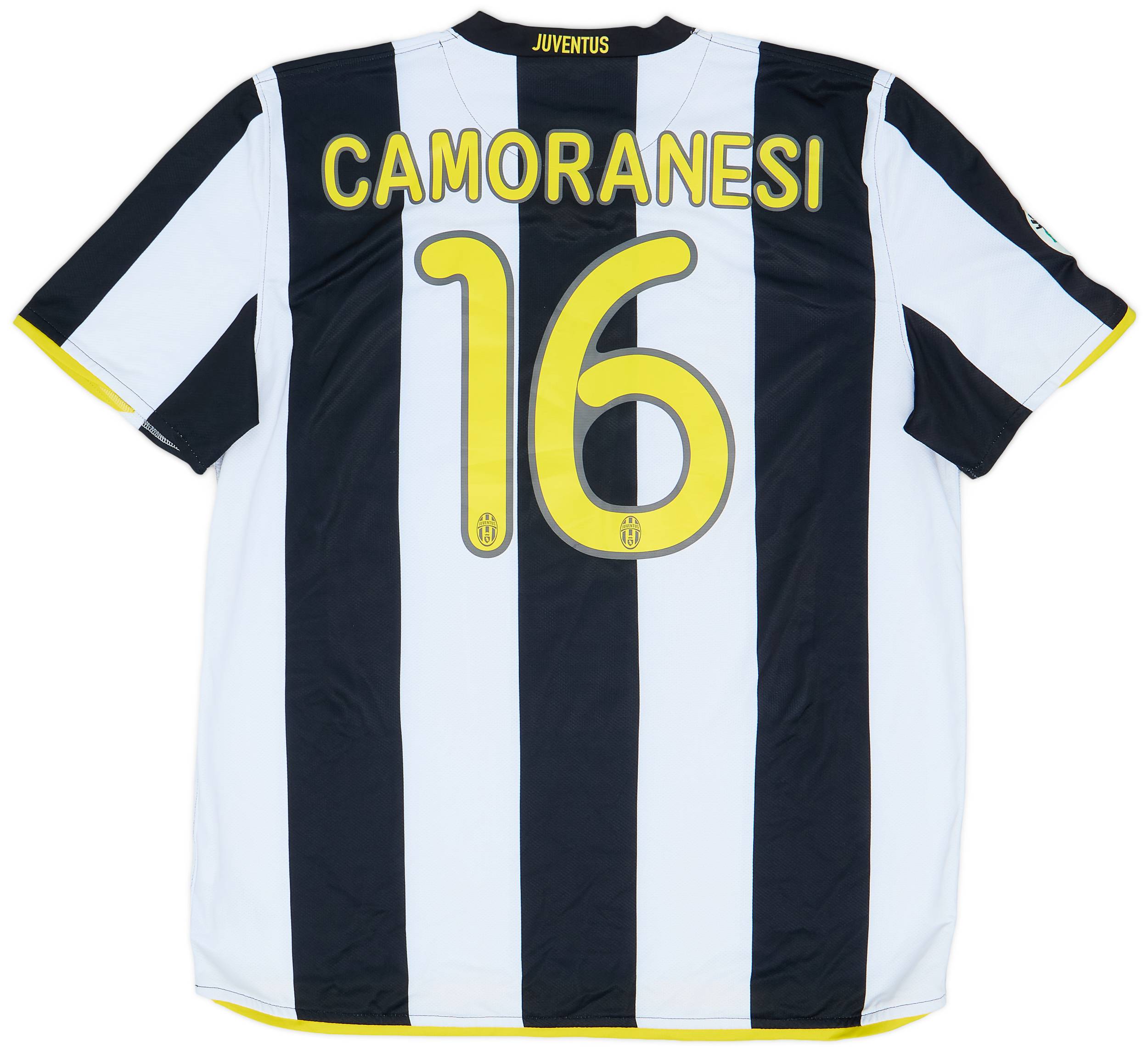 輝い #16 Camoranesi Shirt Home Juventus 2008-09 - (XL) - 8/10 ウェア