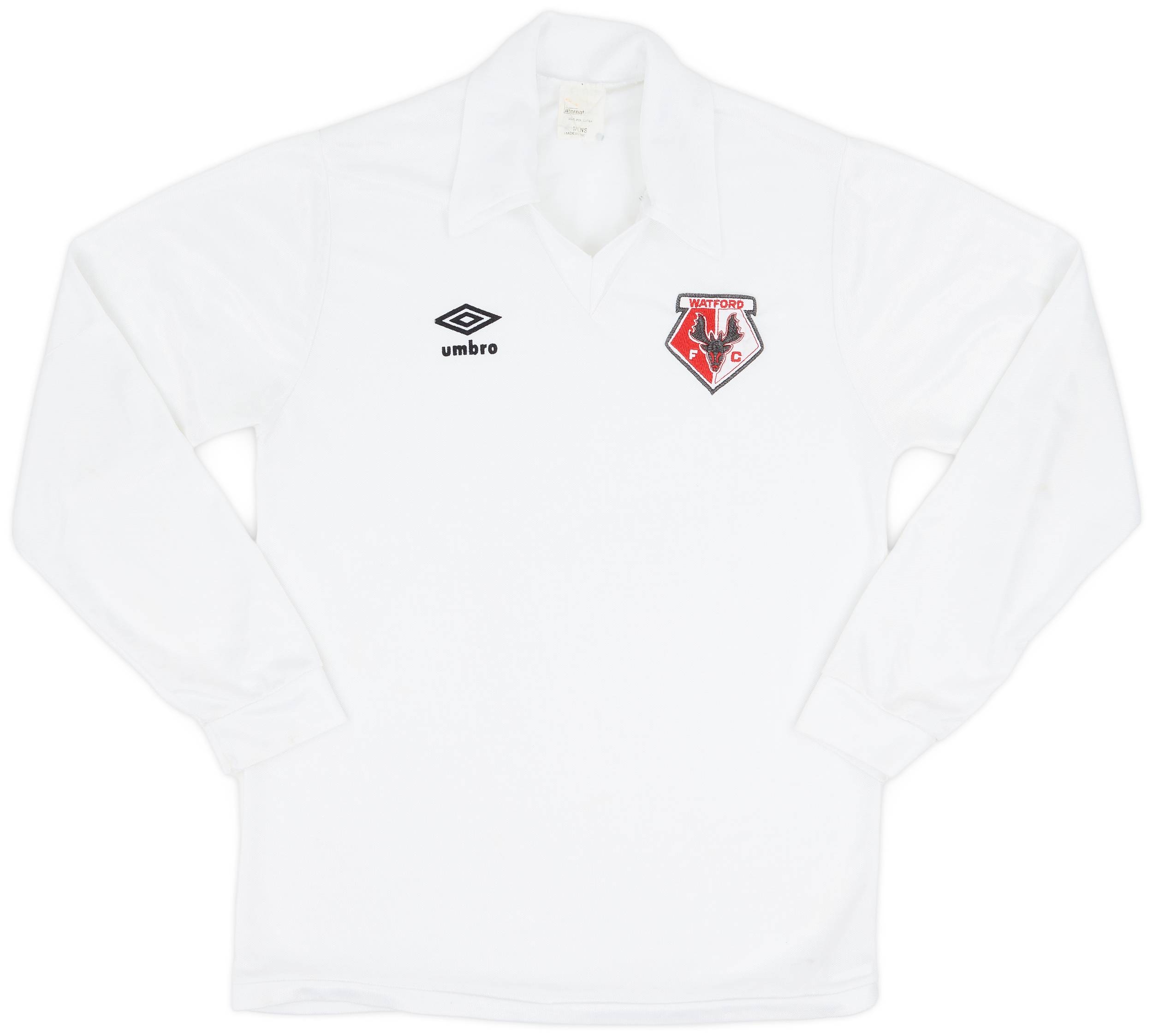 1978-82 Watford Away L/S Shirt - 9/10 - (L)