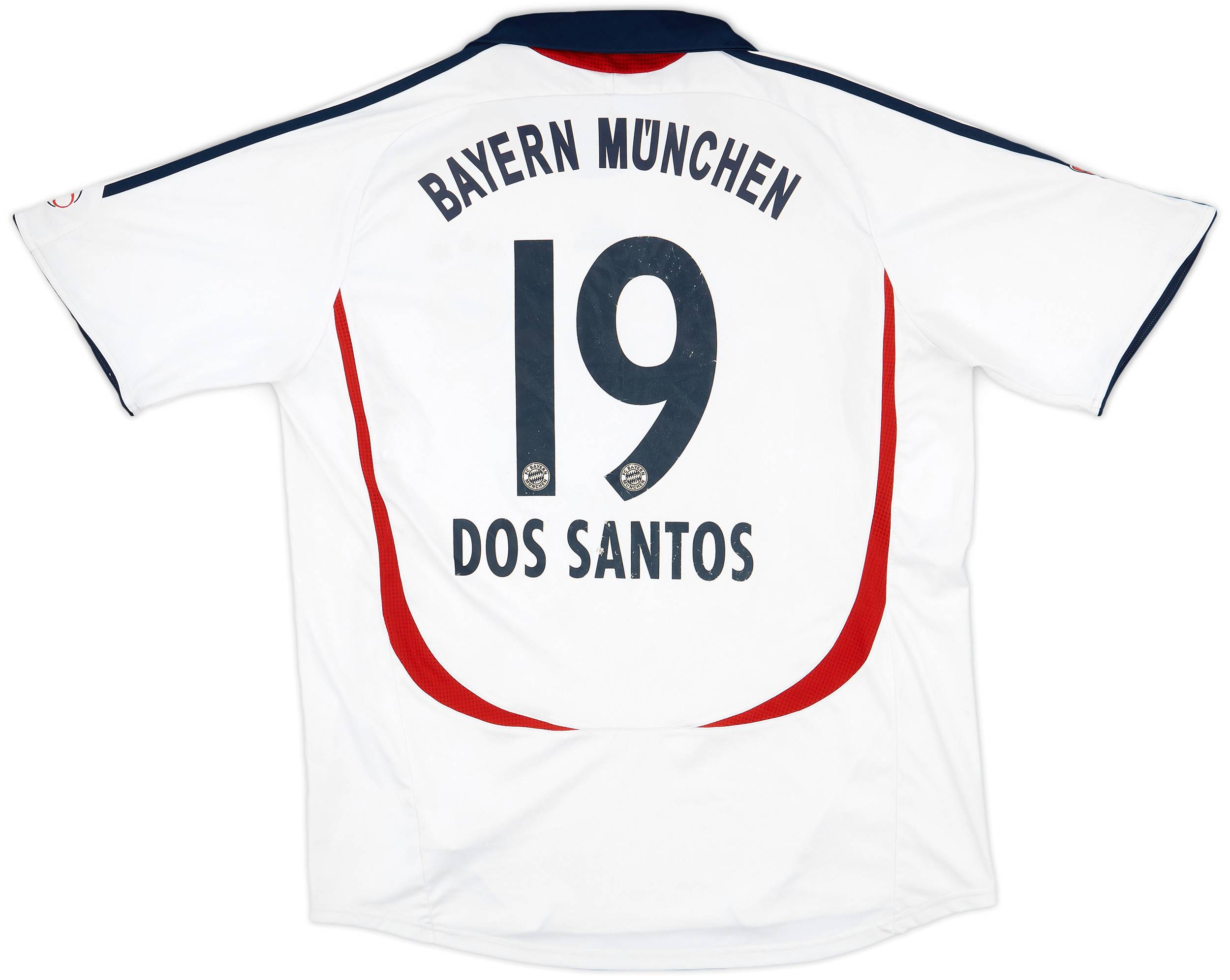 2006-07 Bayern Munich Away Shirt Dos Santos #19 - 5/10 - (XL)