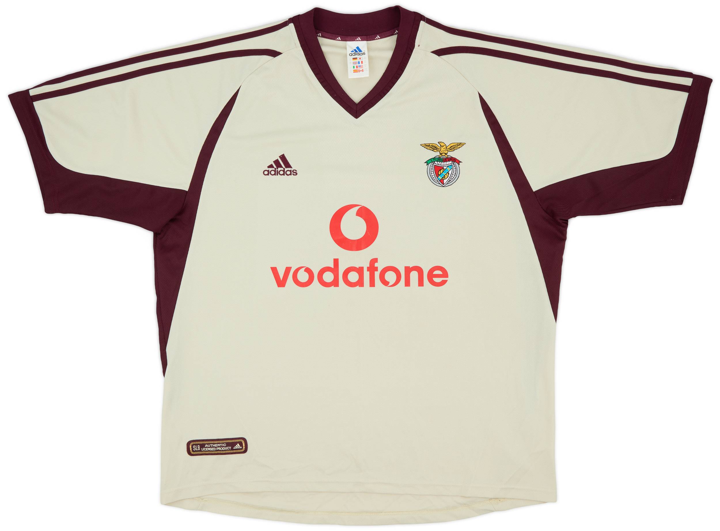 2001-02 Benfica Away Shirt - 8/10 - (XL)