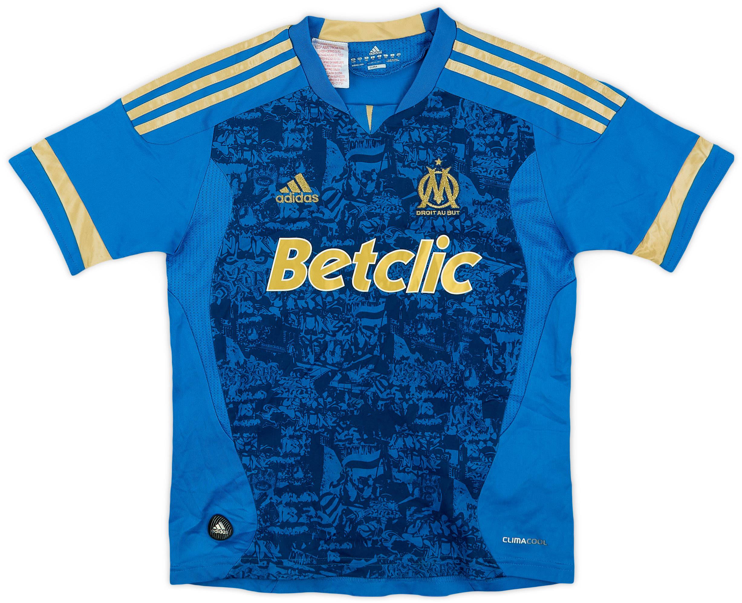 2011-12 Olympique Marseille Away Shirt - 9/10 - (S.Boys)