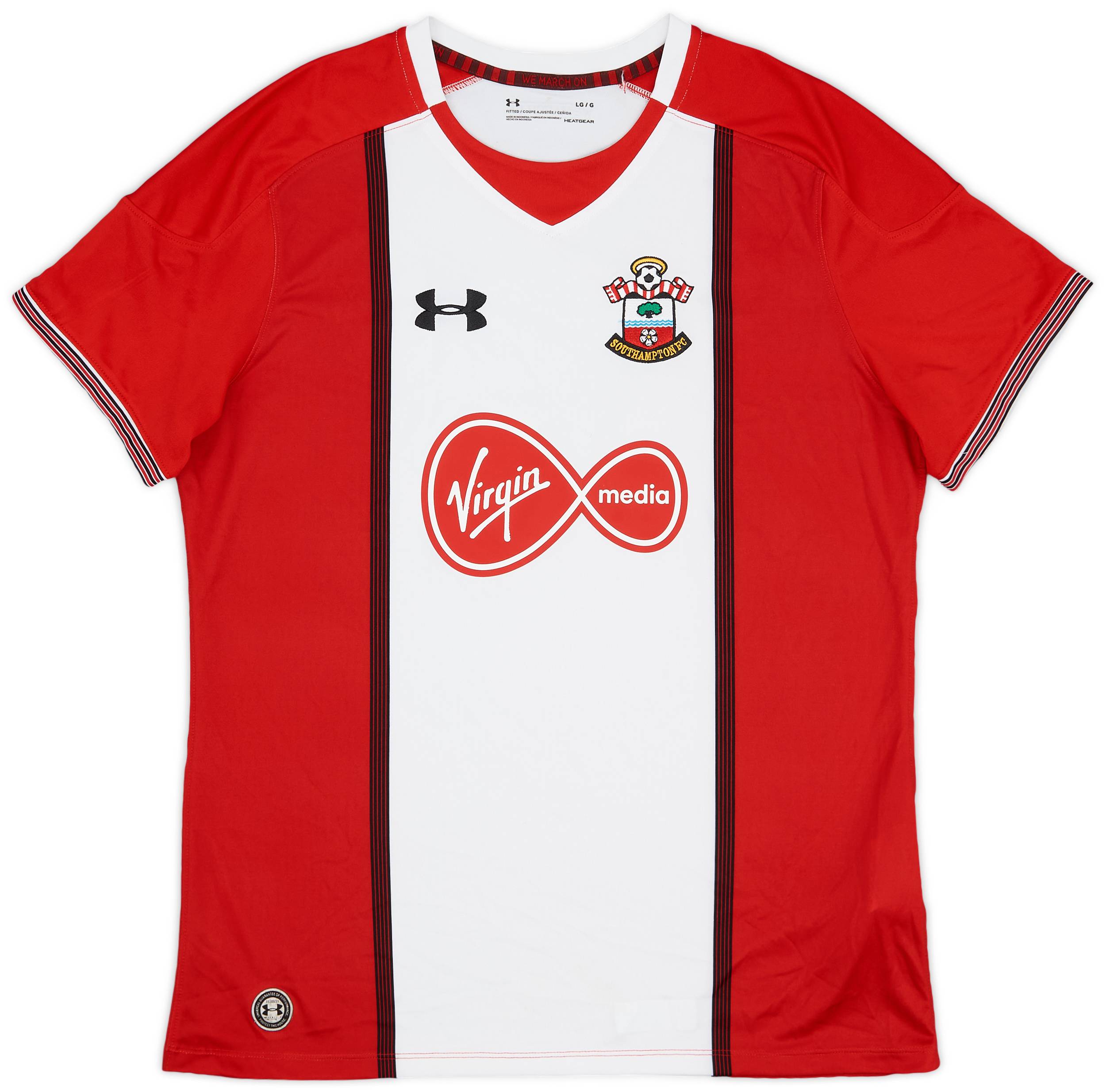 2017-18 Southampton Home Shirt - 8/10 - (L)