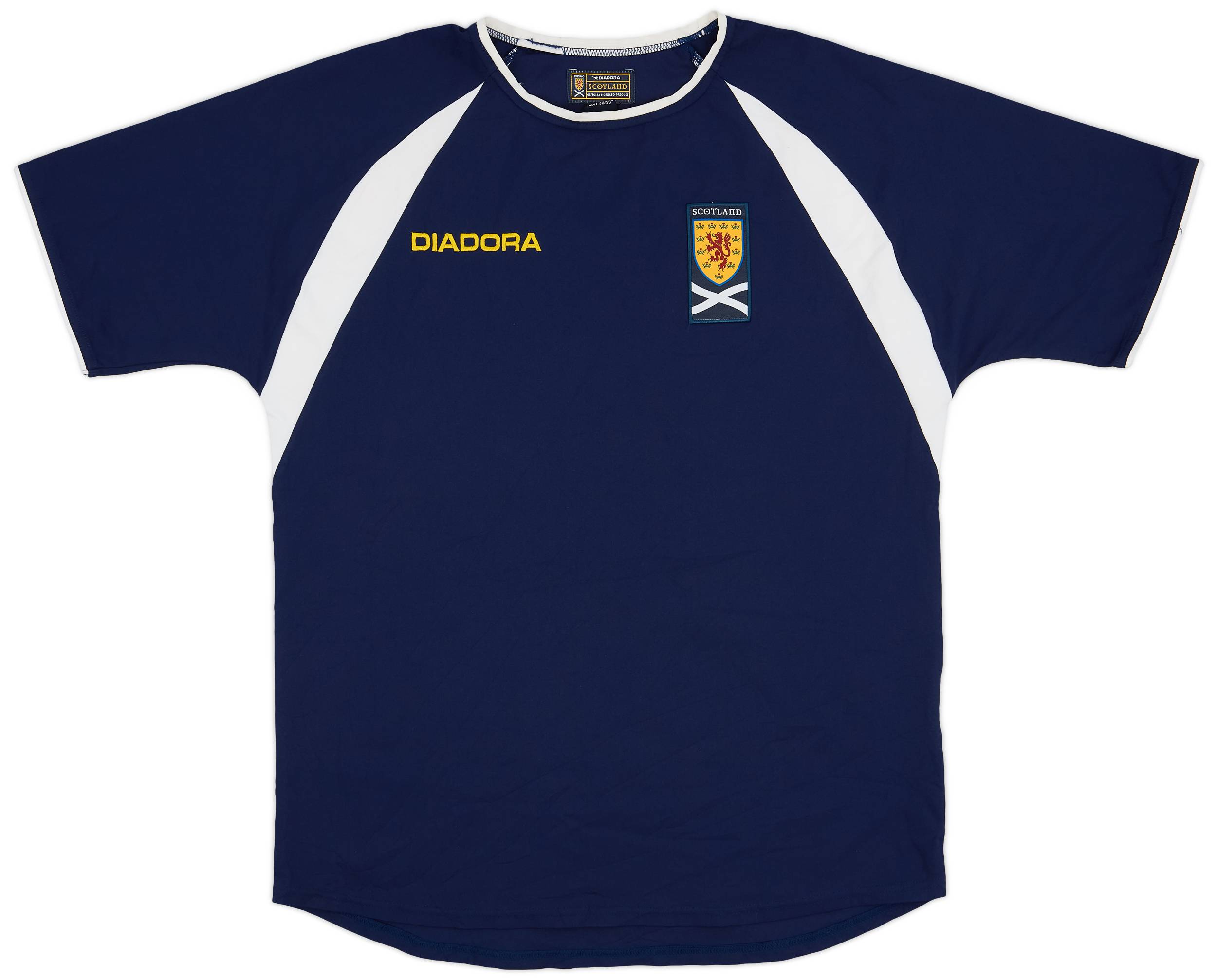 2003-05 Scotland Home Shirt - 8/10 - (XL.Boys)