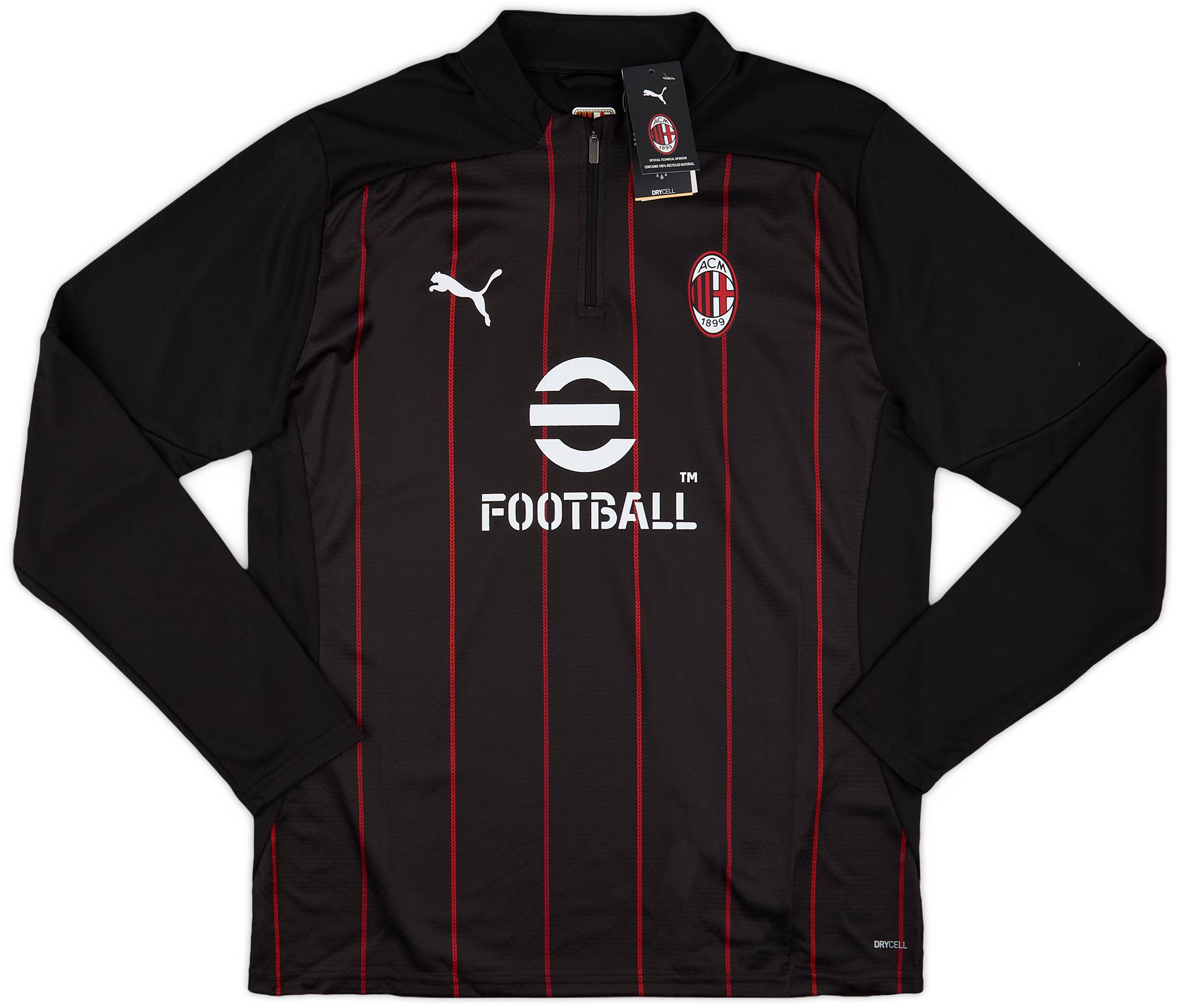 2024-25 AC Milan Puma 1/4 Zip Pre-Match Top
