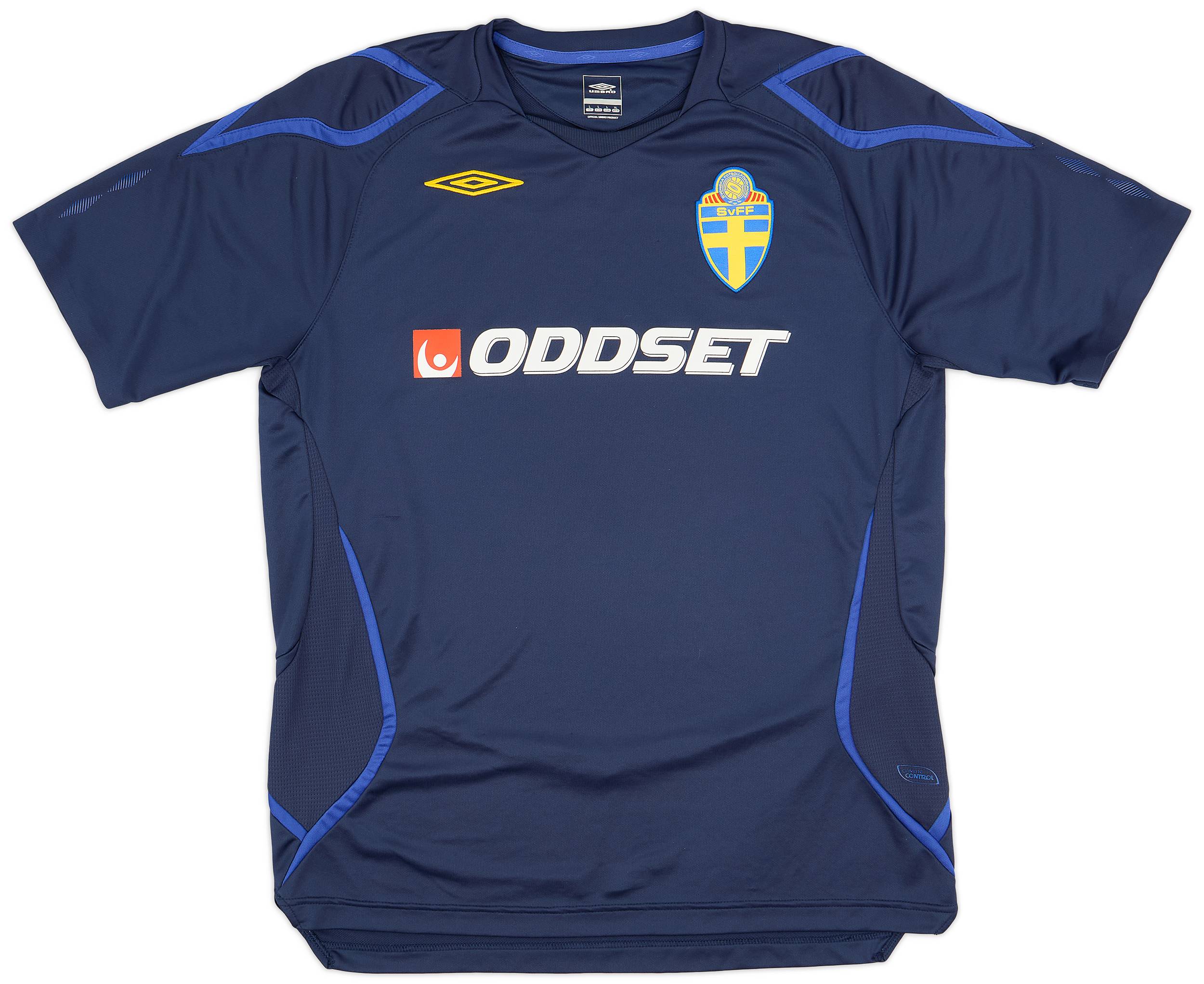 ウェア UMBRO Sweden uniform dammit tokyo 2008-10 Sweden Umbro Training Shirt - 8/10 - (L)